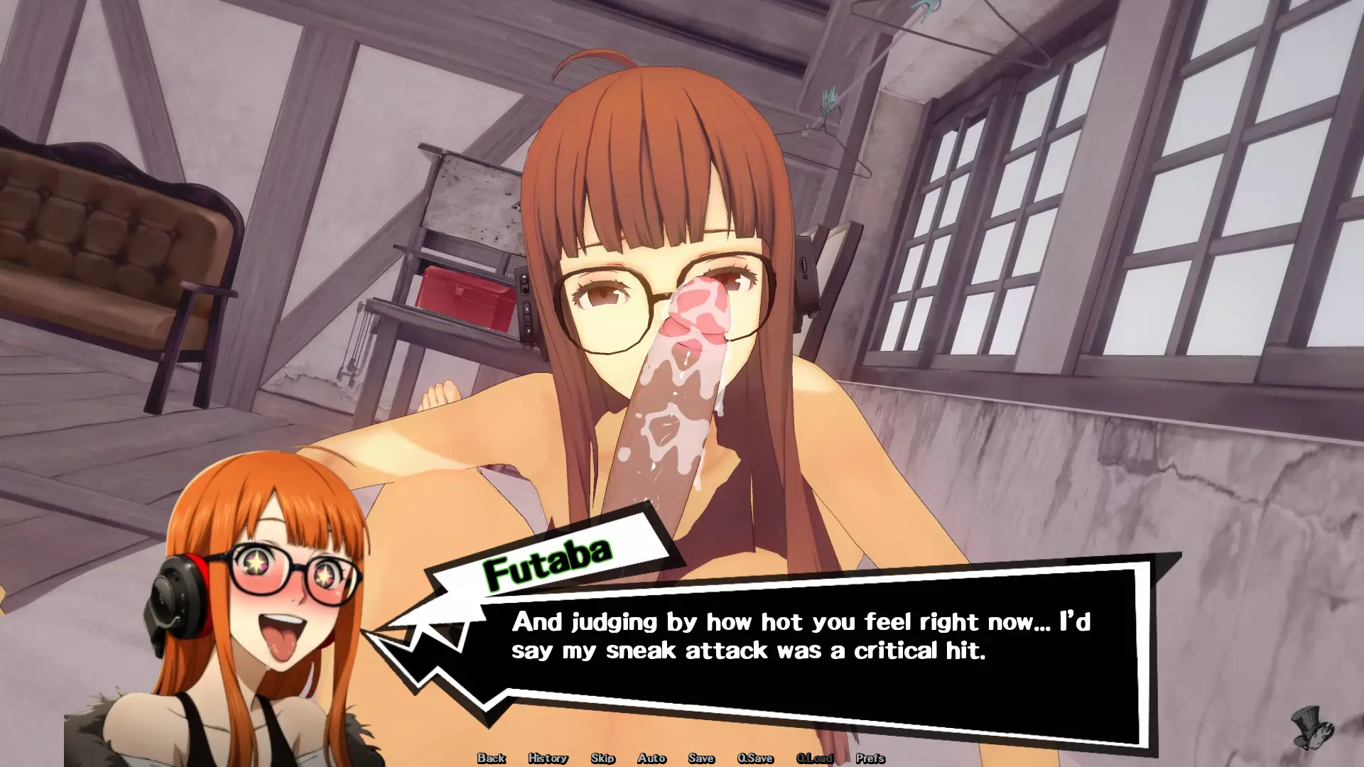 Fucksona 5 – A Day of Joker gameplay screenshot 1 (Ren'Py adult game) by LalaQP – free download