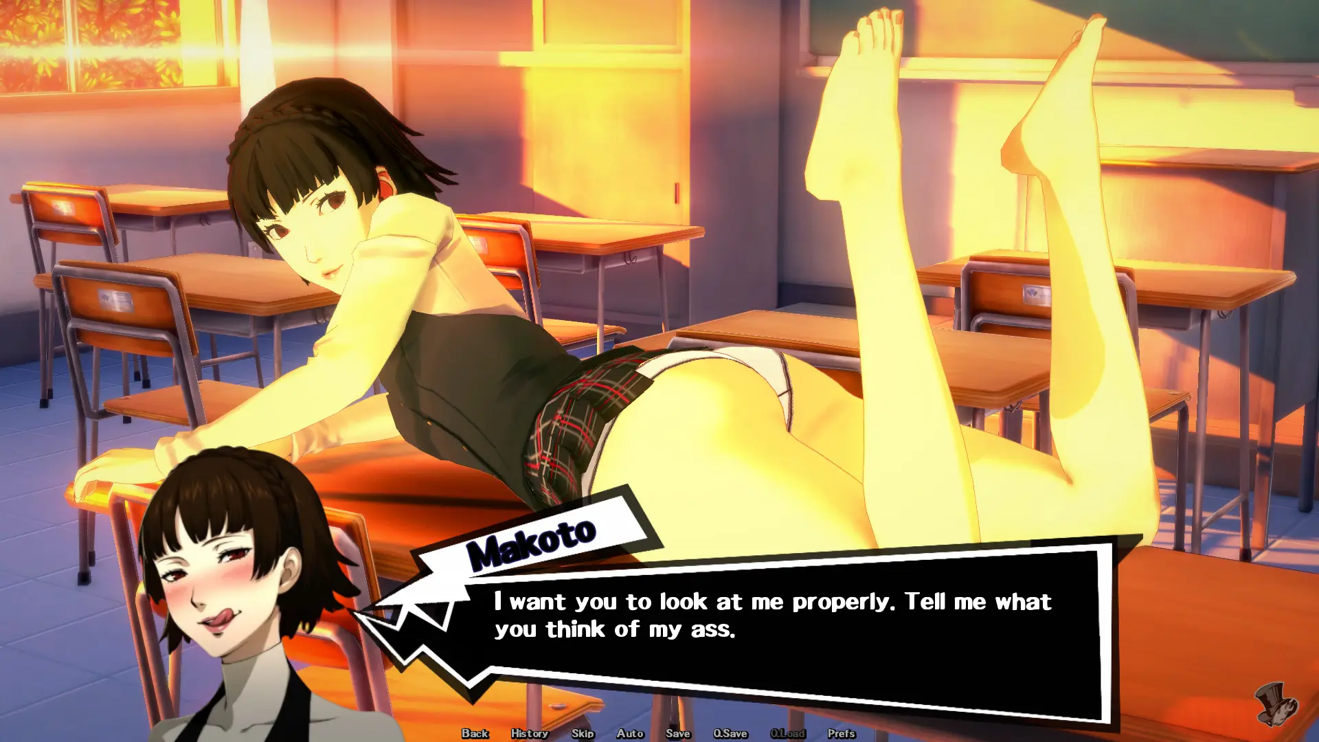 Fucksona 5 – A Day of Joker gameplay screenshot 8 (Ren'Py adult game) by LalaQP – free download