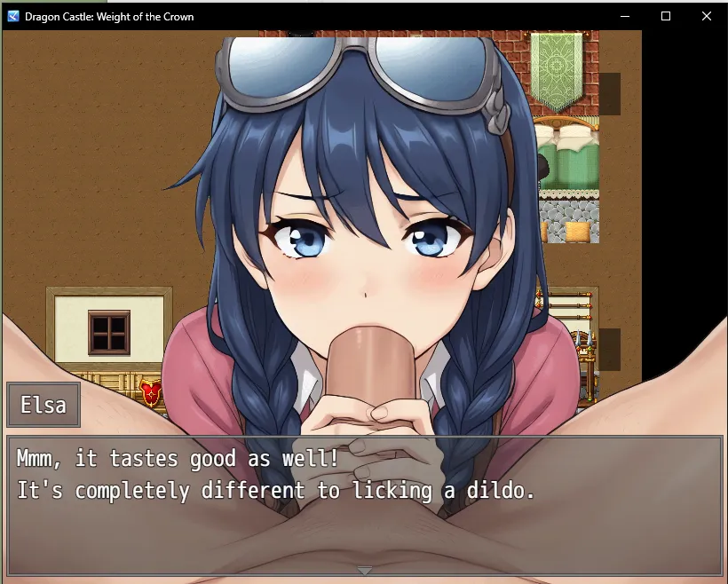 Dragon Castle gameplay screenshot 5 (RPGM adult game) by Hehellothere – free download