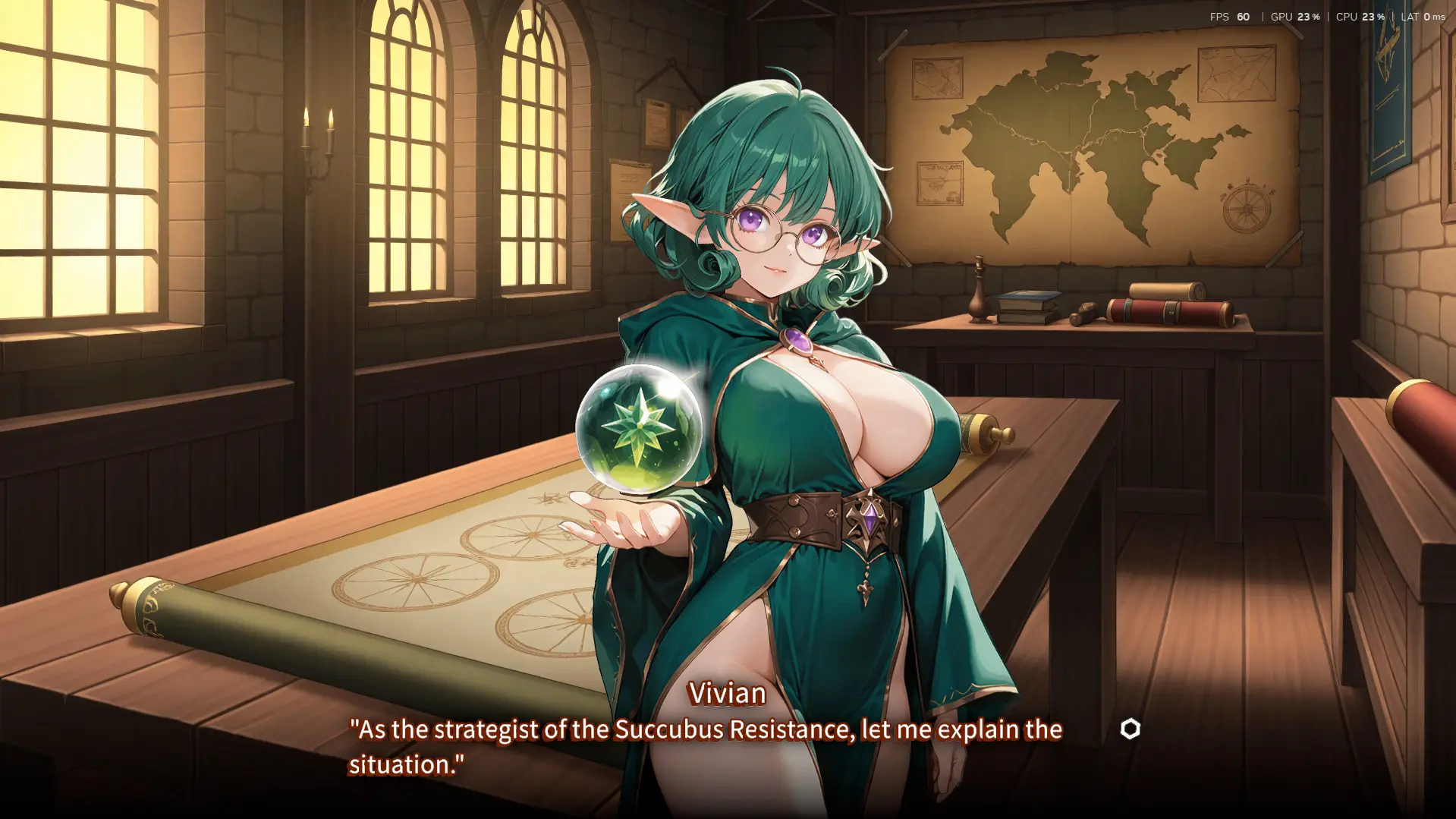 Claws of Soria: Escape the Succubus Night gameplay screenshot 3 (Unity adult game) by Byakko MeiMei – free download