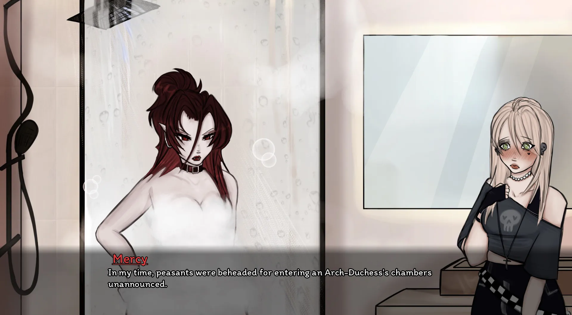 Pinkybites gameplay screenshot 3 (Ren'Py adult game) by Patreon – free download