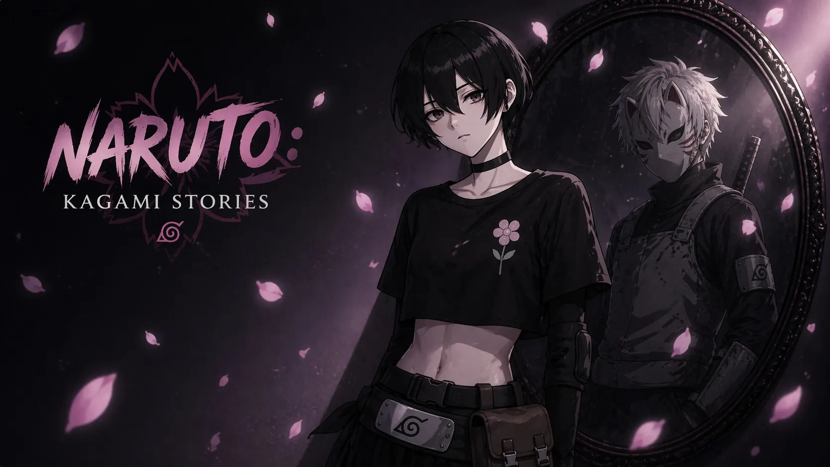 Naruto Kagami Stories gameplay screenshot 3 (Ren'Py adult game) by Lxht3 – free download