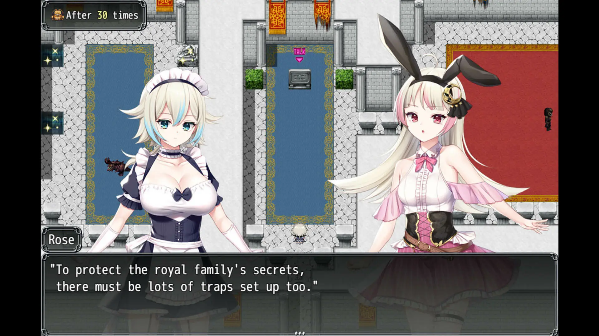 Liz and Rose’s Alchemy Factory gameplay screenshot 2 (RPGM adult game) by AQ organization – free download