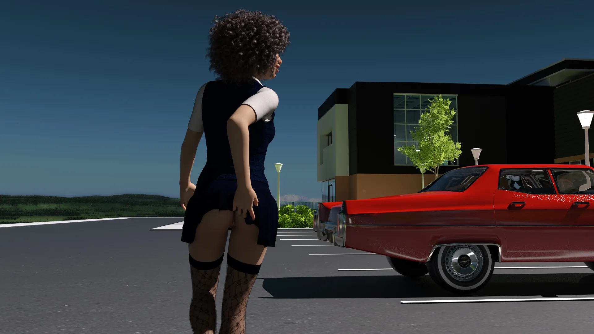 The Shadow over Willowtown gameplay screenshot 7 (Ren'Py adult game) by VNCraft – free download