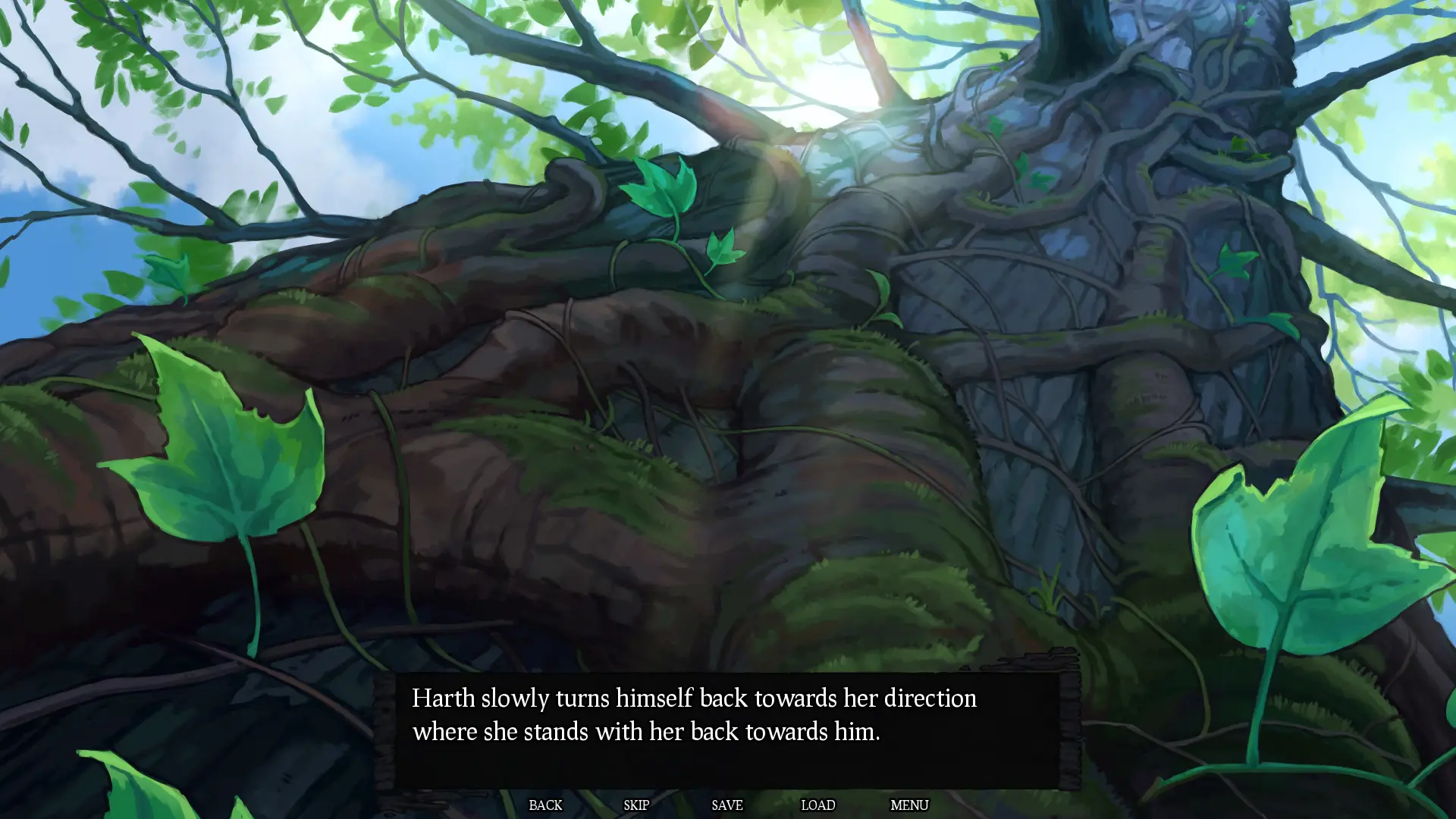 Refuge of Embers gameplay screenshot 6 (Ren'Py adult game) by Escape Sauce – free download