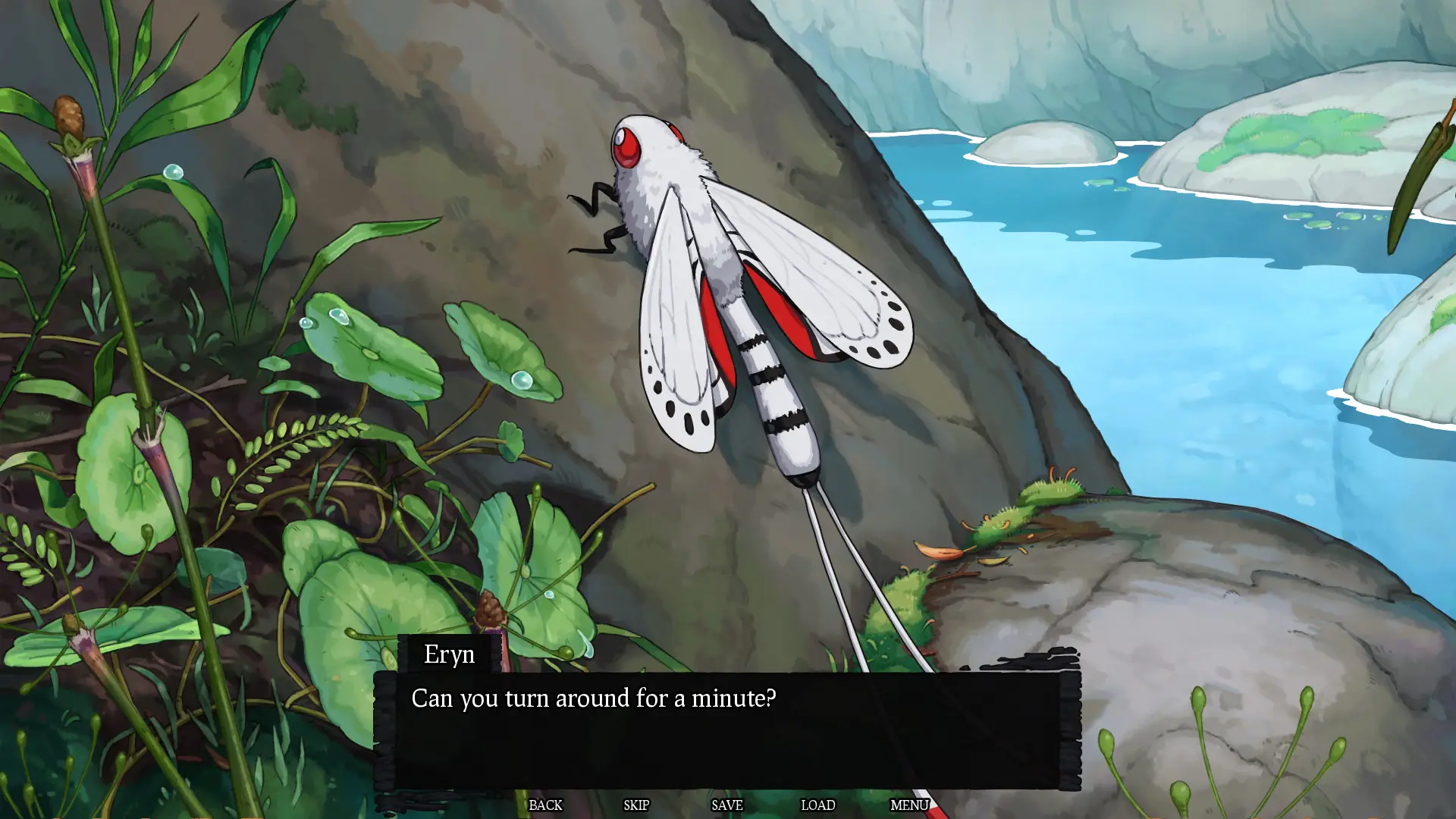 Refuge of Embers gameplay screenshot 7 (Ren'Py adult game) by Escape Sauce – free download