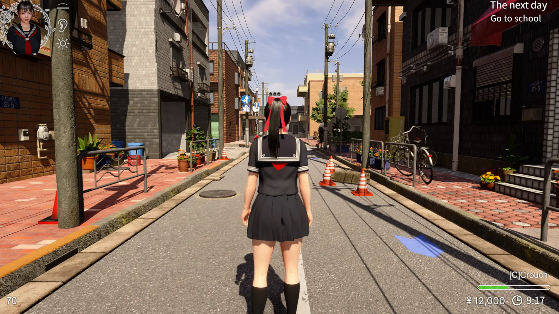 Fallen Flower gameplay screenshot 6 (Unity adult game) by Utatane Club – free download