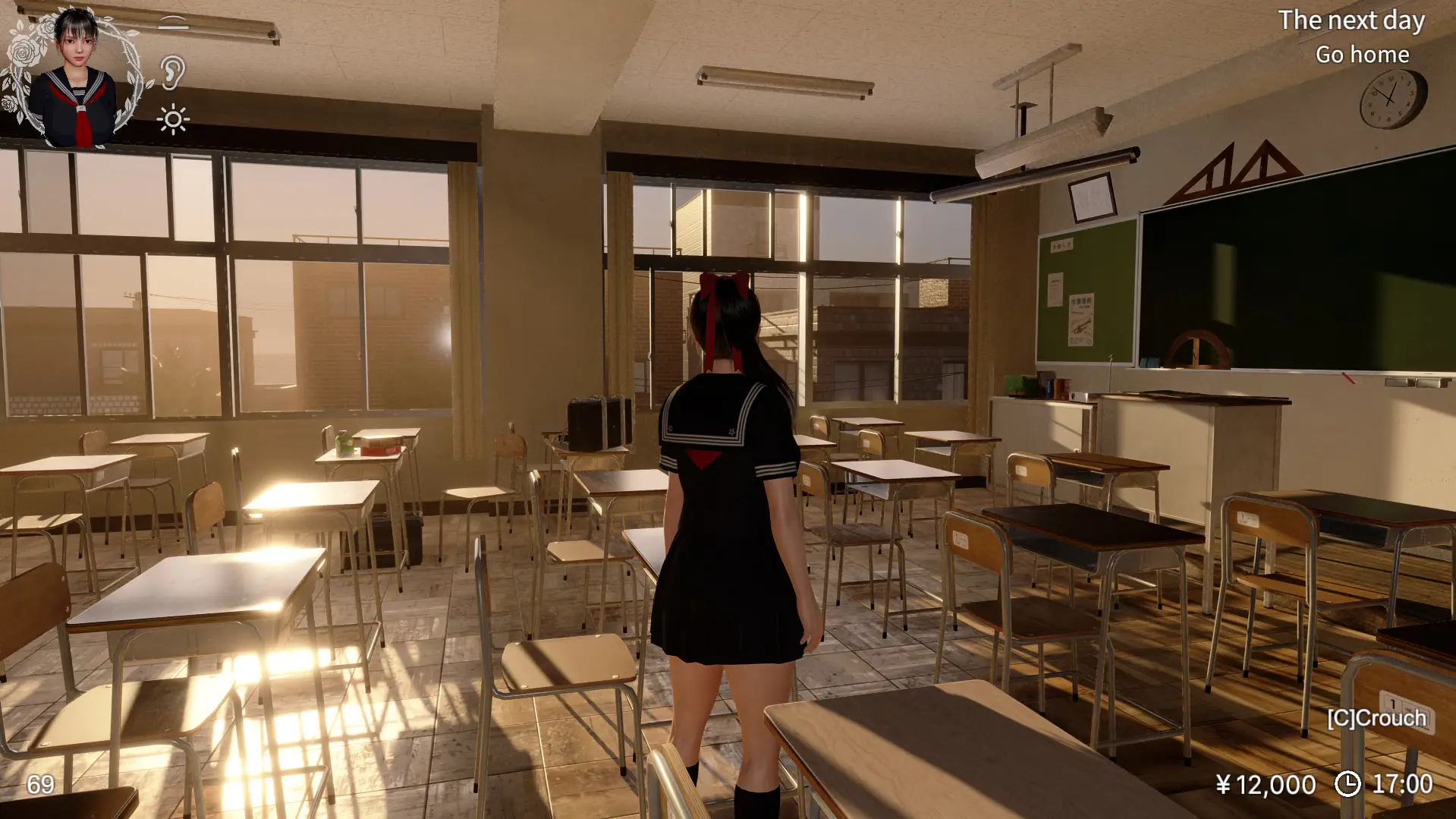 Fallen Flower gameplay screenshot 7 (Unity adult game) by Utatane Club – free download