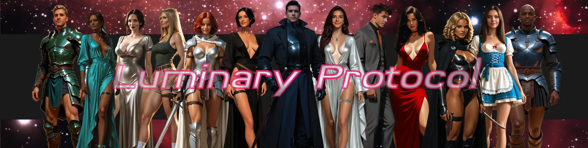 Luminary Protocol cover 0.51 – Ren'Py adult game by JubsGames free download