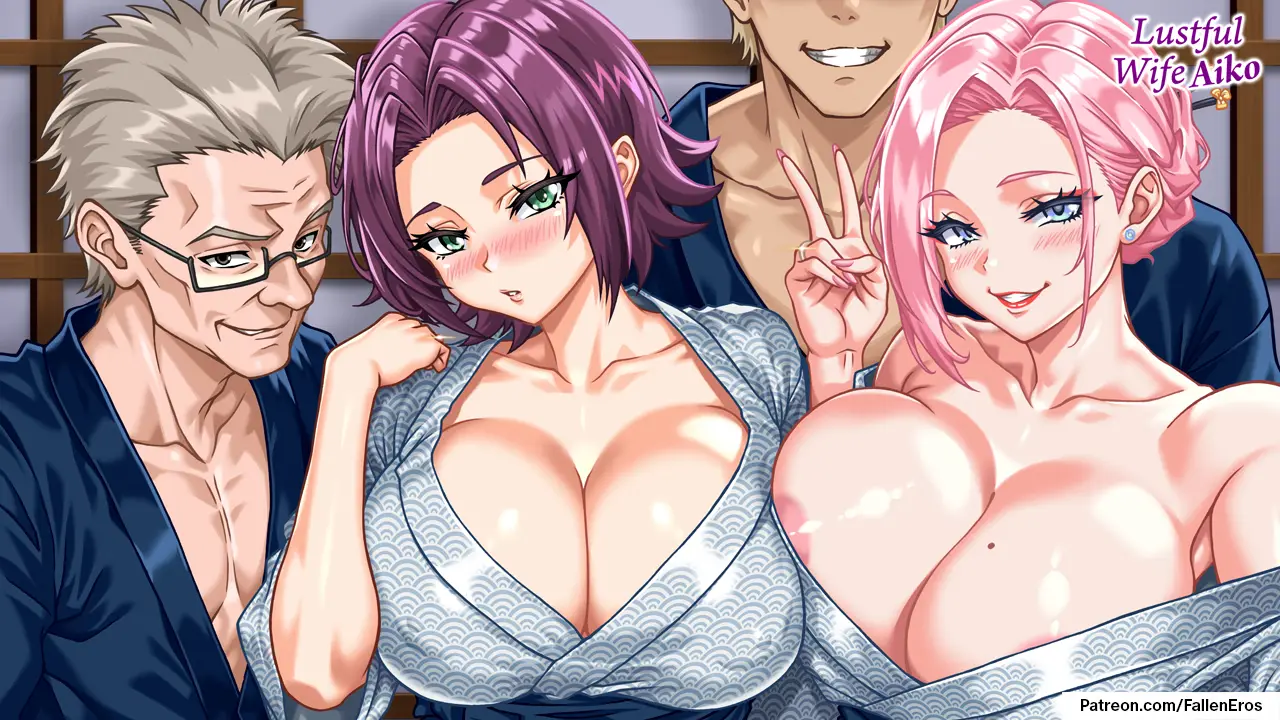 Lustful Wife Aiko gameplay screenshot 5 (Ren'Py adult game) by Fallen Eros – free download