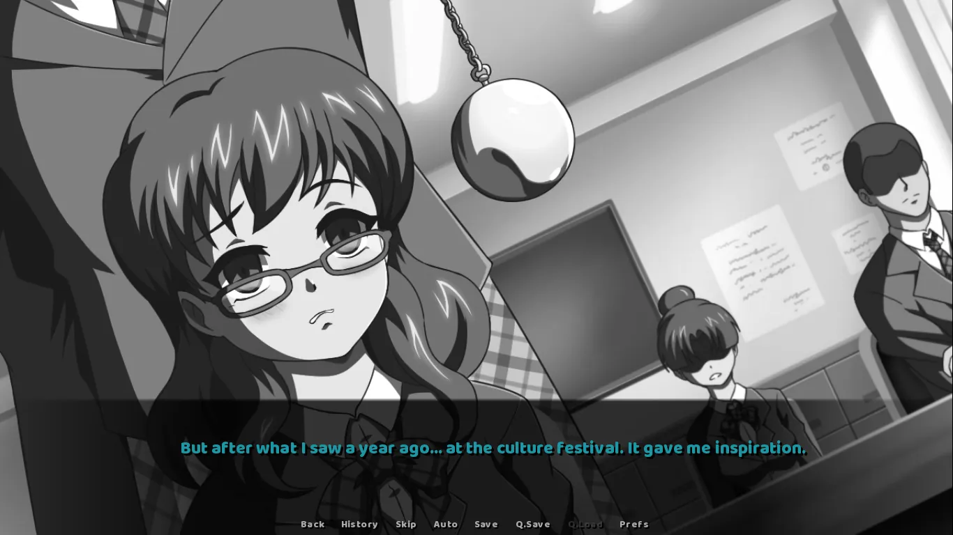 Penlight gameplay screenshot 1 (Ren'Py adult game) by Angela DeMille – free download