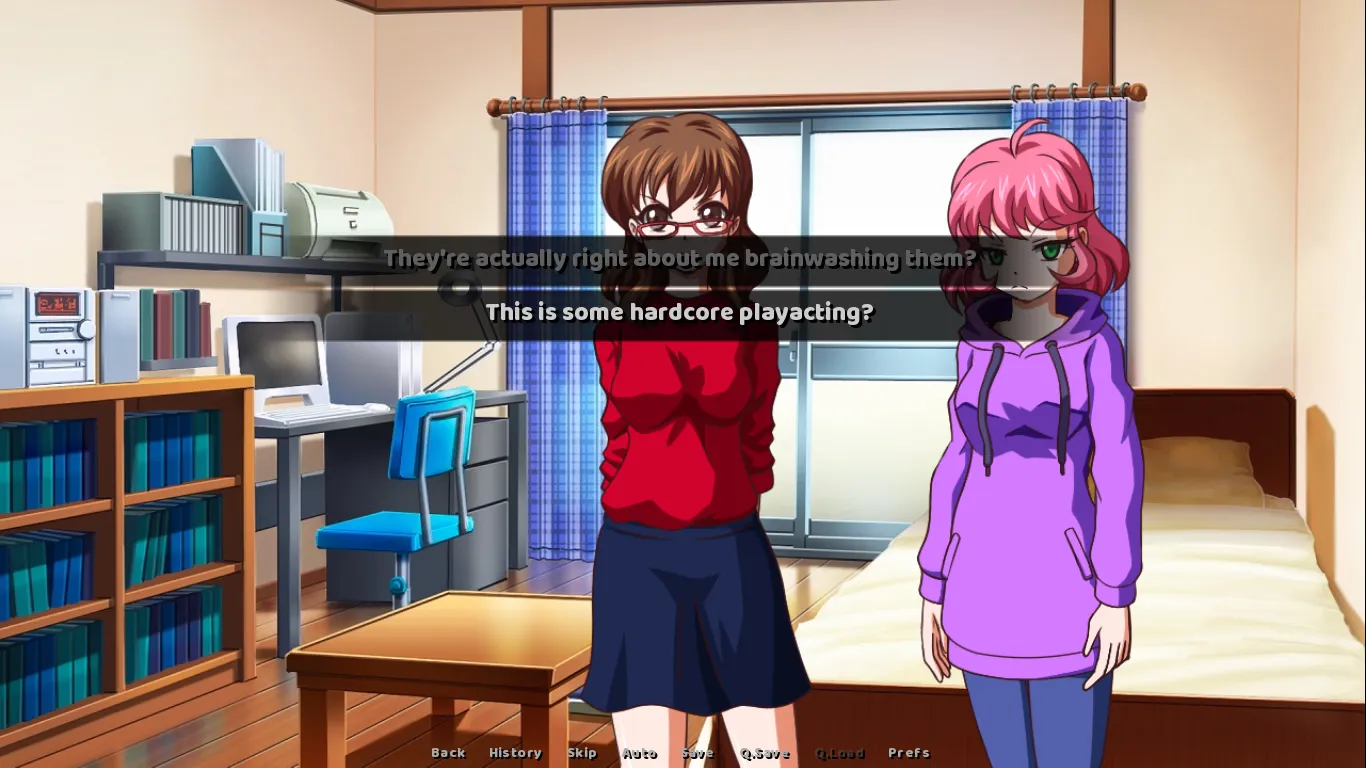 Penlight gameplay screenshot 3 (Ren'Py adult game) by Angela DeMille – free download
