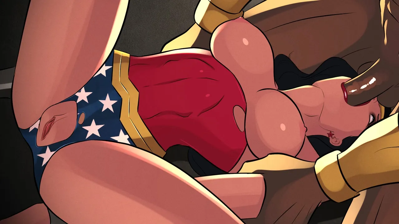 Slave Crisis Arena: Wonder Woman Canary and Zatanna gameplay screenshot 2 (Ren'Py adult game) by LeadPoisonArt – free download