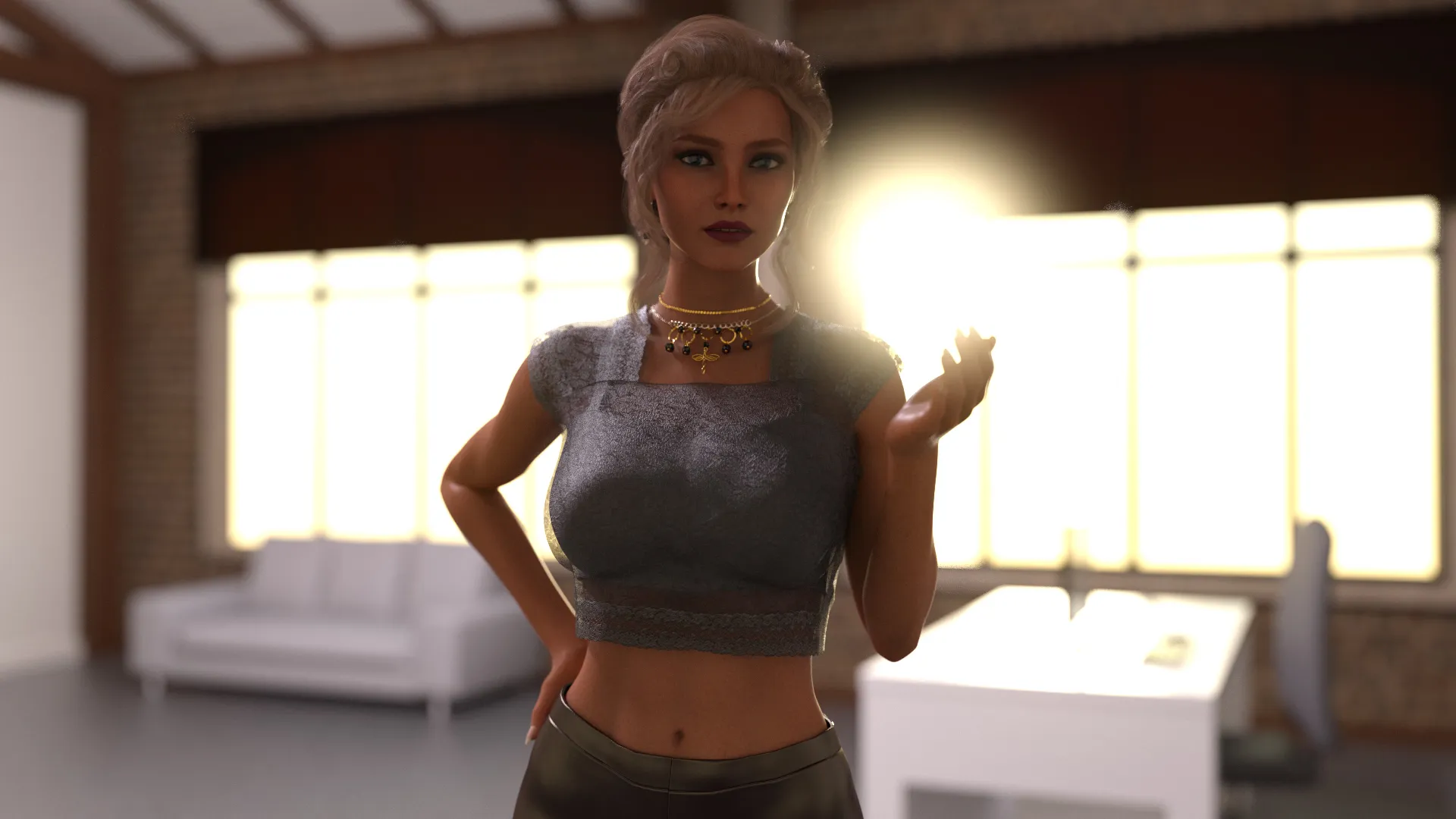 Shut Up and Dance gameplay screenshot 17 (Ren'Py adult game) by Boring Games – free download