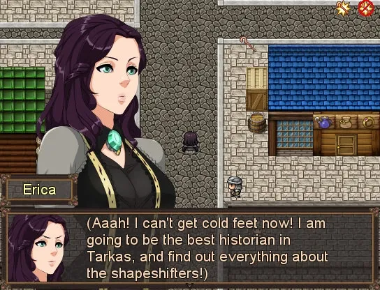 Caliross, the Shapeshifter’s Legacy gameplay screenshot 15 (RPGM adult game) by mdqp – free download