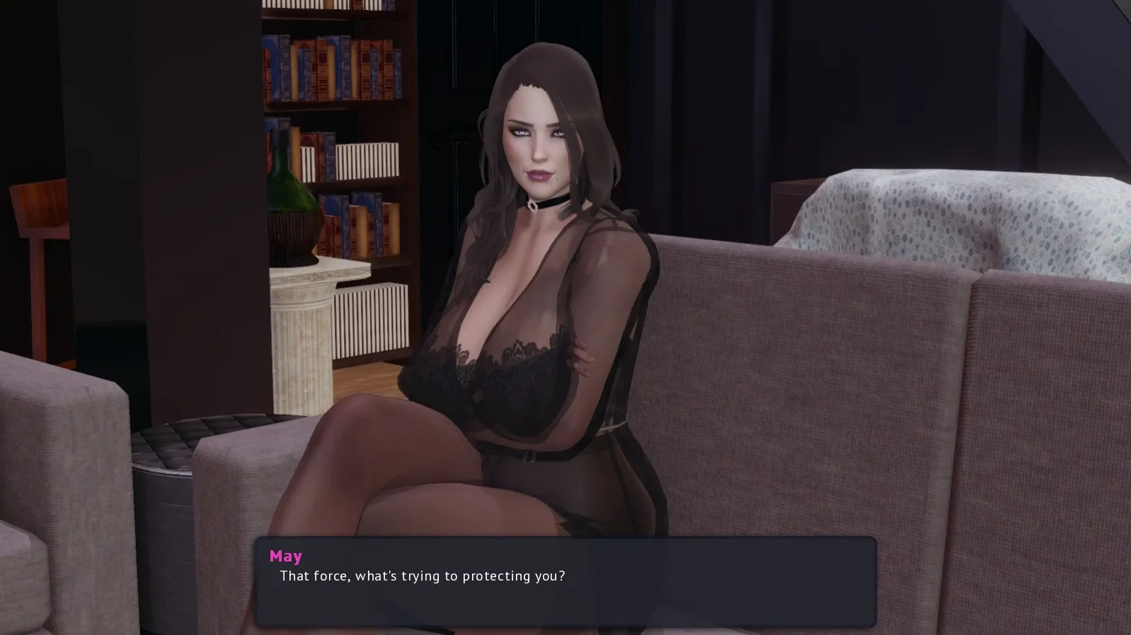 Milfy Day gameplay screenshot 9 (Ren'Py adult game) by Red Lighthouse – free download