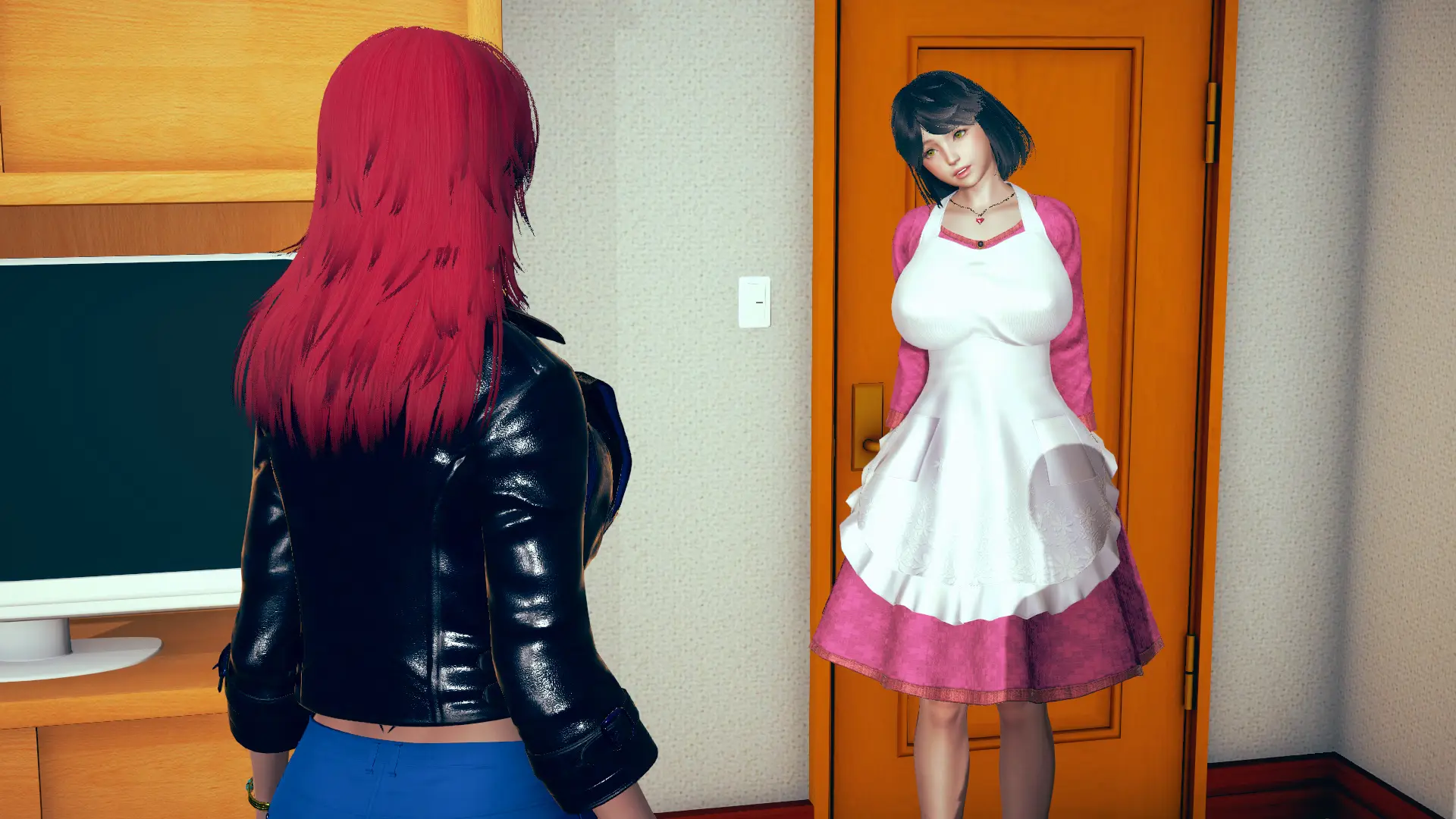 New Body – New Life Remake gameplay screenshot 5 (Ren'Py adult game) by Moccasin's Mirror – free download