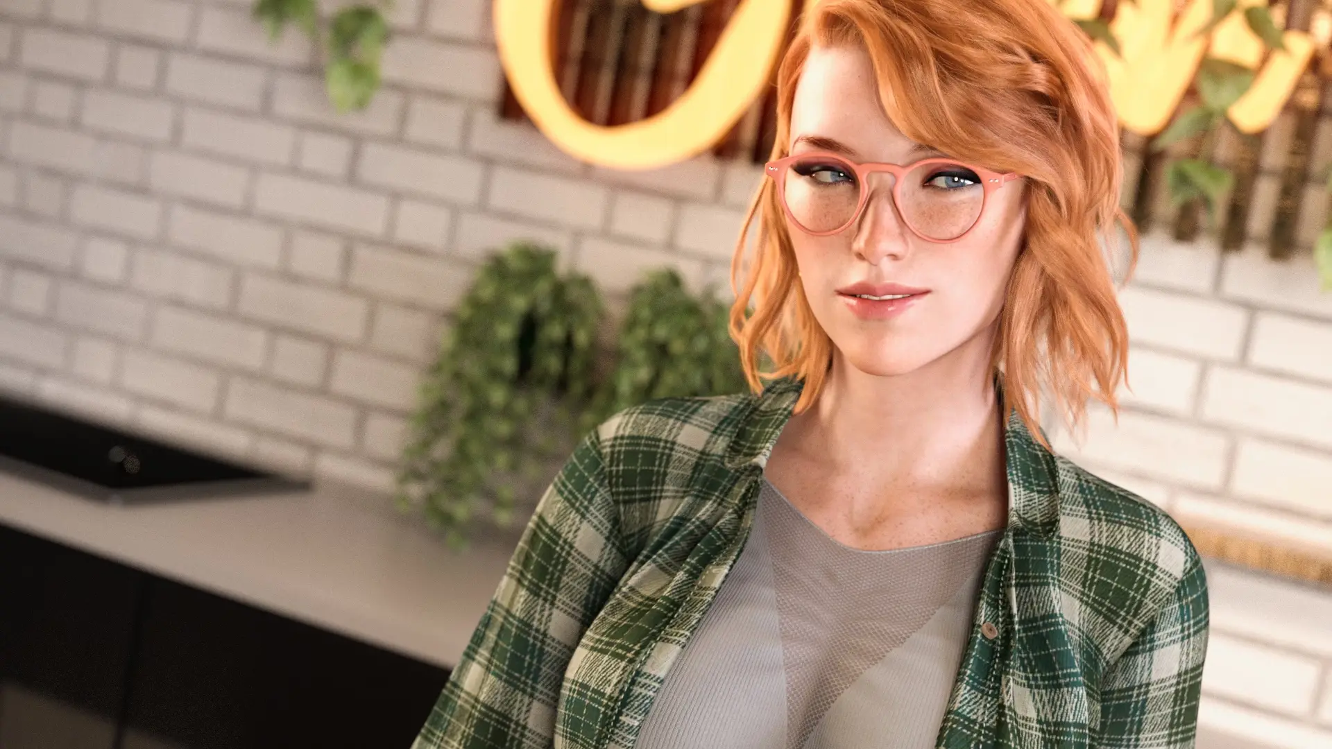 Because I Love Her gameplay screenshot 5 (Ren'Py adult game) by The Typist – free download