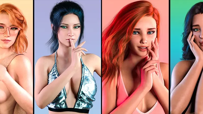 Because I Love Her cover Love Route Full Update Hotfix – Ren'Py adult game by The Typist free download
