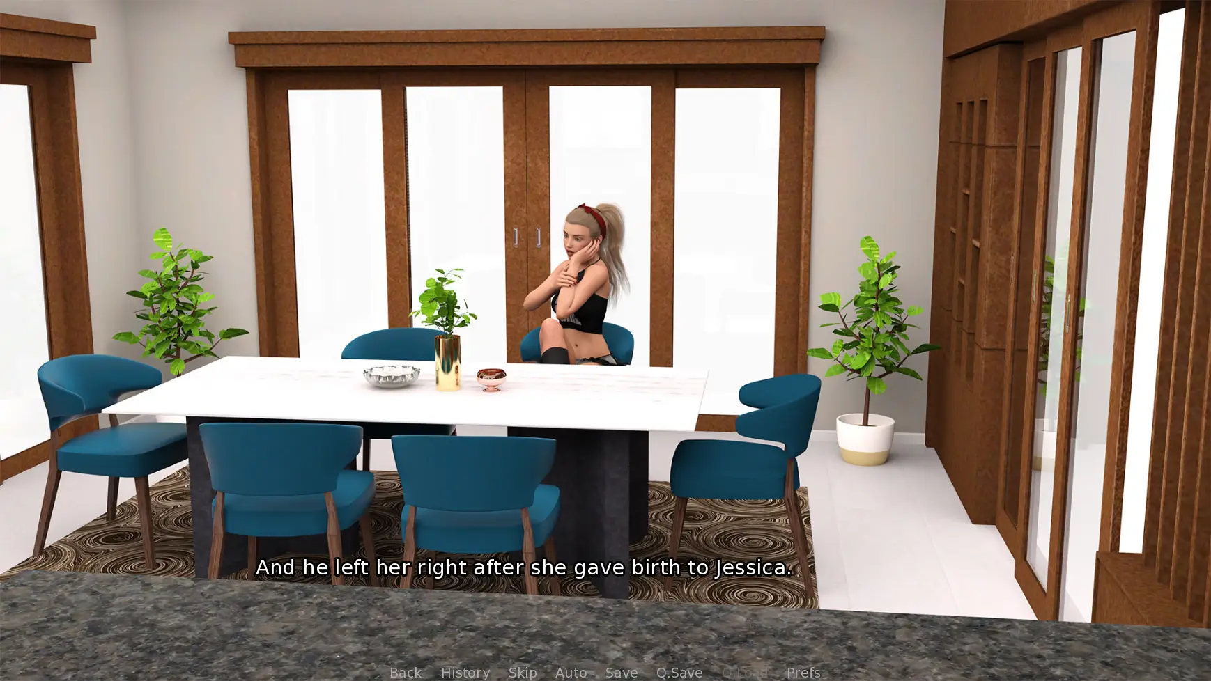 My Friend’s Family gameplay screenshot 8 (Ren'Py adult game) by Captain Kitty – free download
