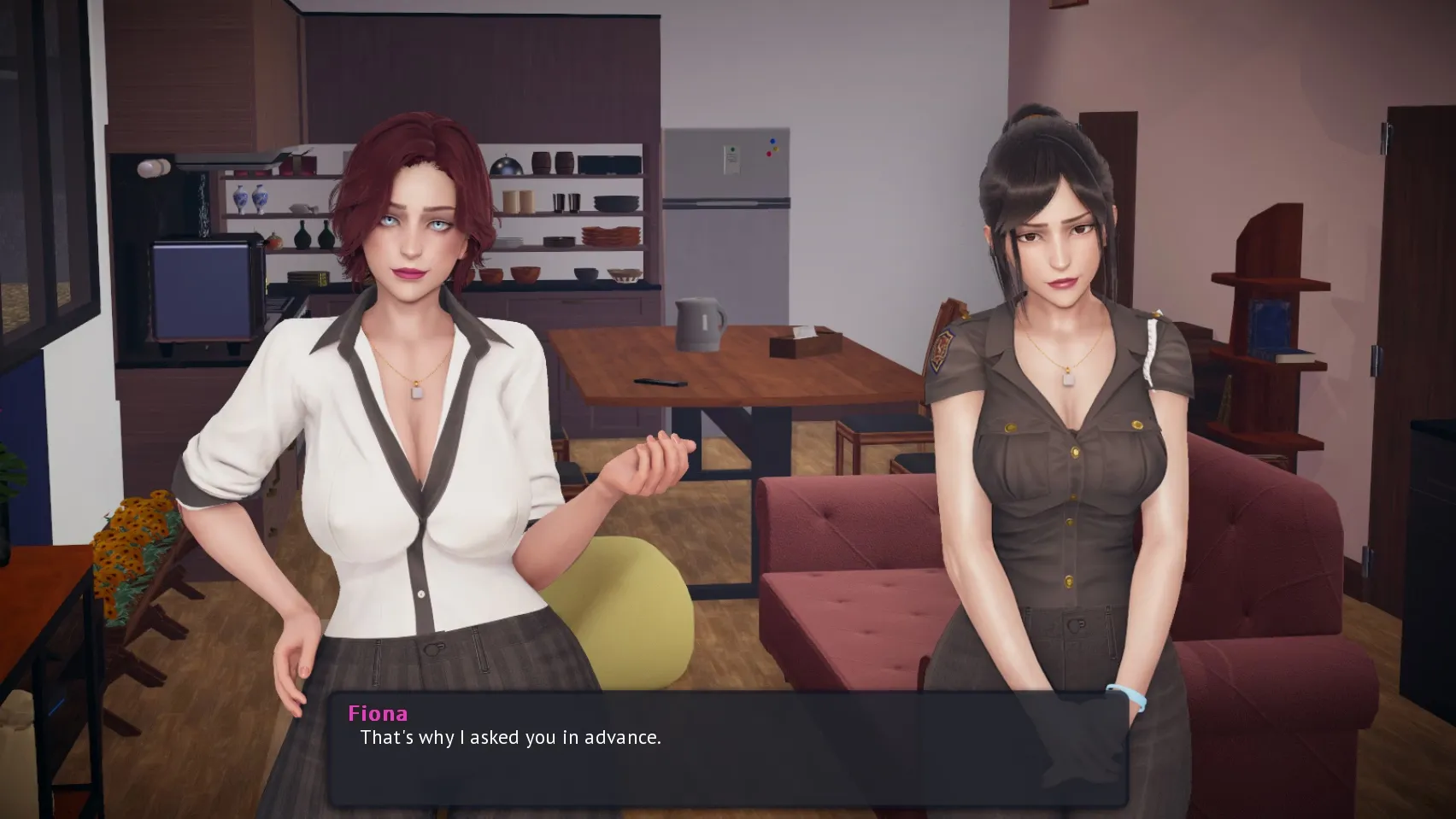 Milfy Day gameplay screenshot 18 (Ren'Py adult game) by Red Lighthouse – free download