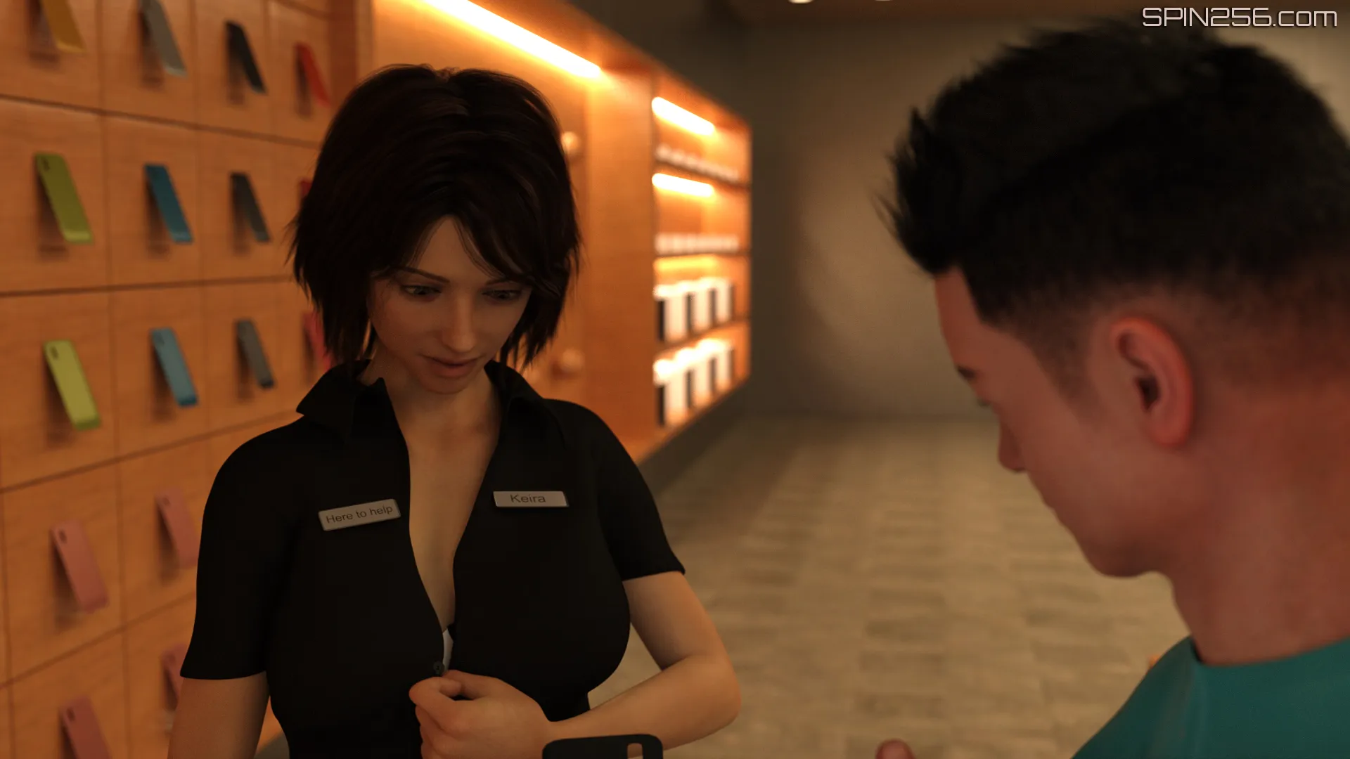 Mothers & Daughters gameplay screenshot 13 (Ren'Py adult game) by Spin256 – free download