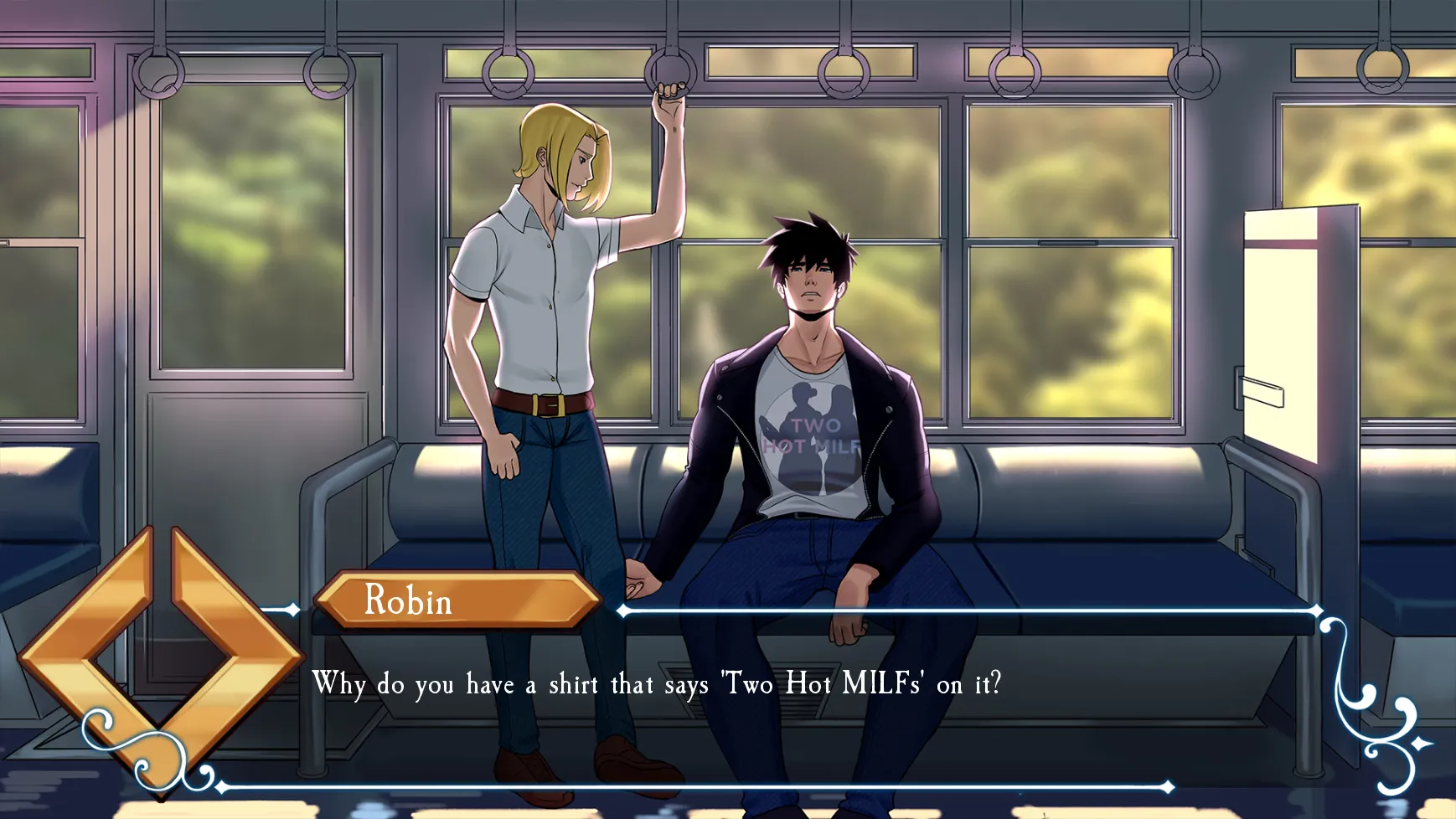 Shackles of Ellswyn gameplay screenshot 2 (Ren'Py adult game) by Two Hot Milfs Studio – free download
