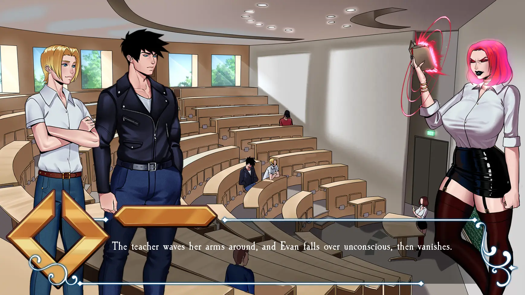 Shackles of Ellswyn gameplay screenshot 5 (Ren'Py adult game) by Two Hot Milfs Studio – free download