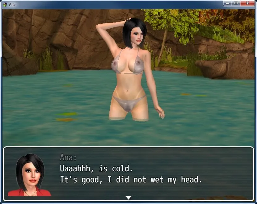 Ana gameplay screenshot 1 (Ren'Py adult game) by PikoLeo – free download