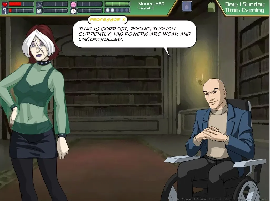 Rogue-like: Evolution gameplay screenshot 12 (Ren'Py adult game) by Oni – free download