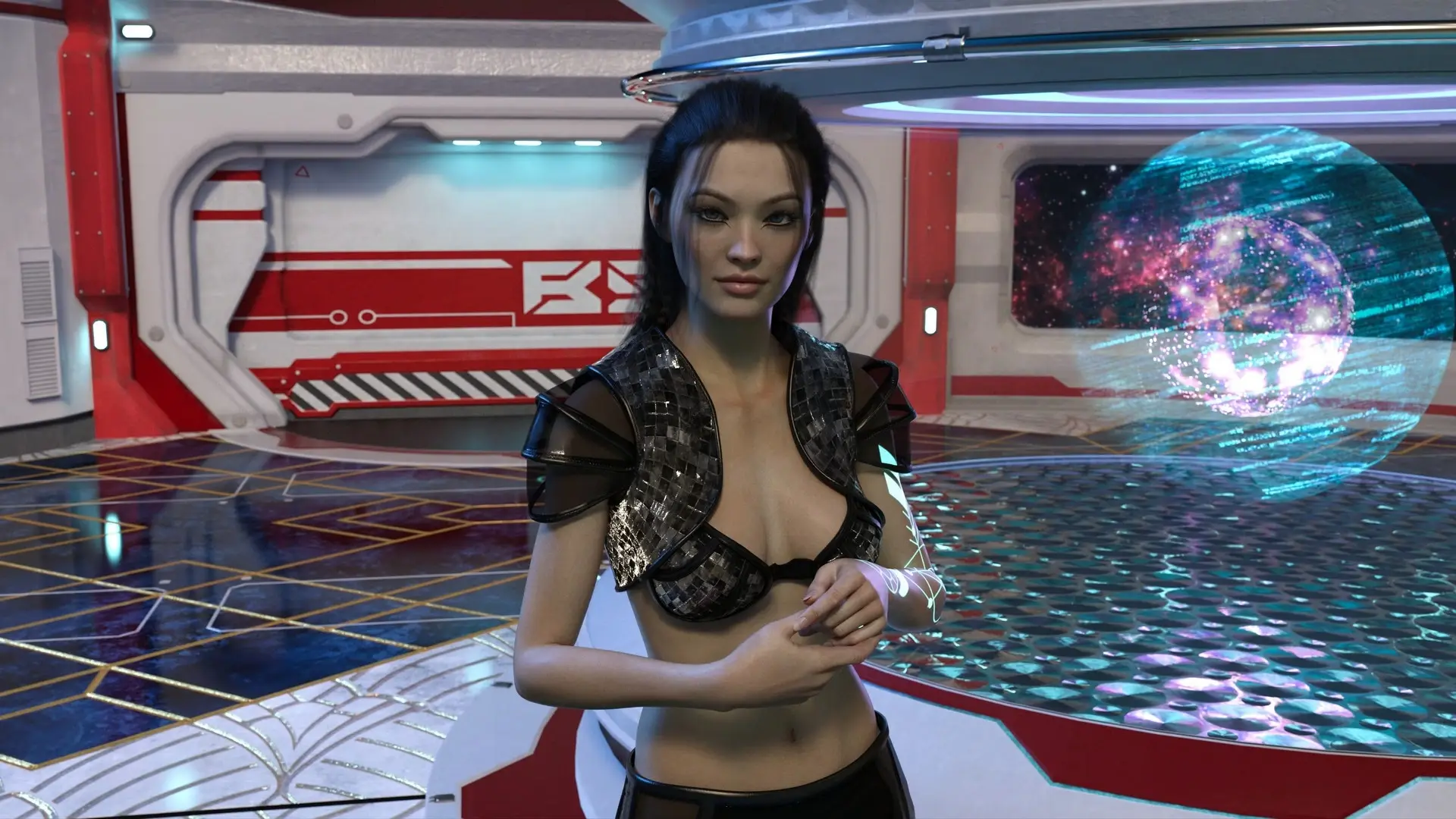 Stellar Crossroads gameplay screenshot 7 (Ren'Py adult game) by Xavster Gaming – free download