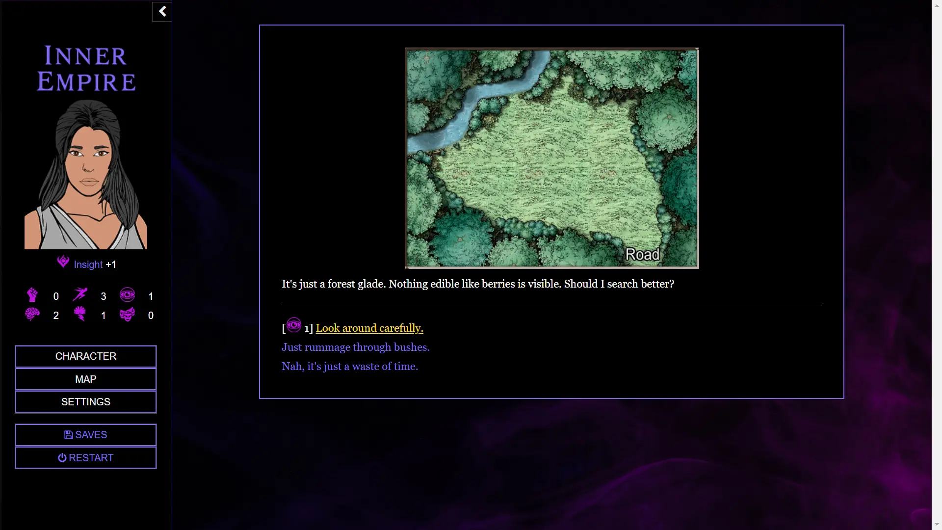 Inner Empire gameplay screenshot 3 (HTML adult game) by Defiant Explorer – free download