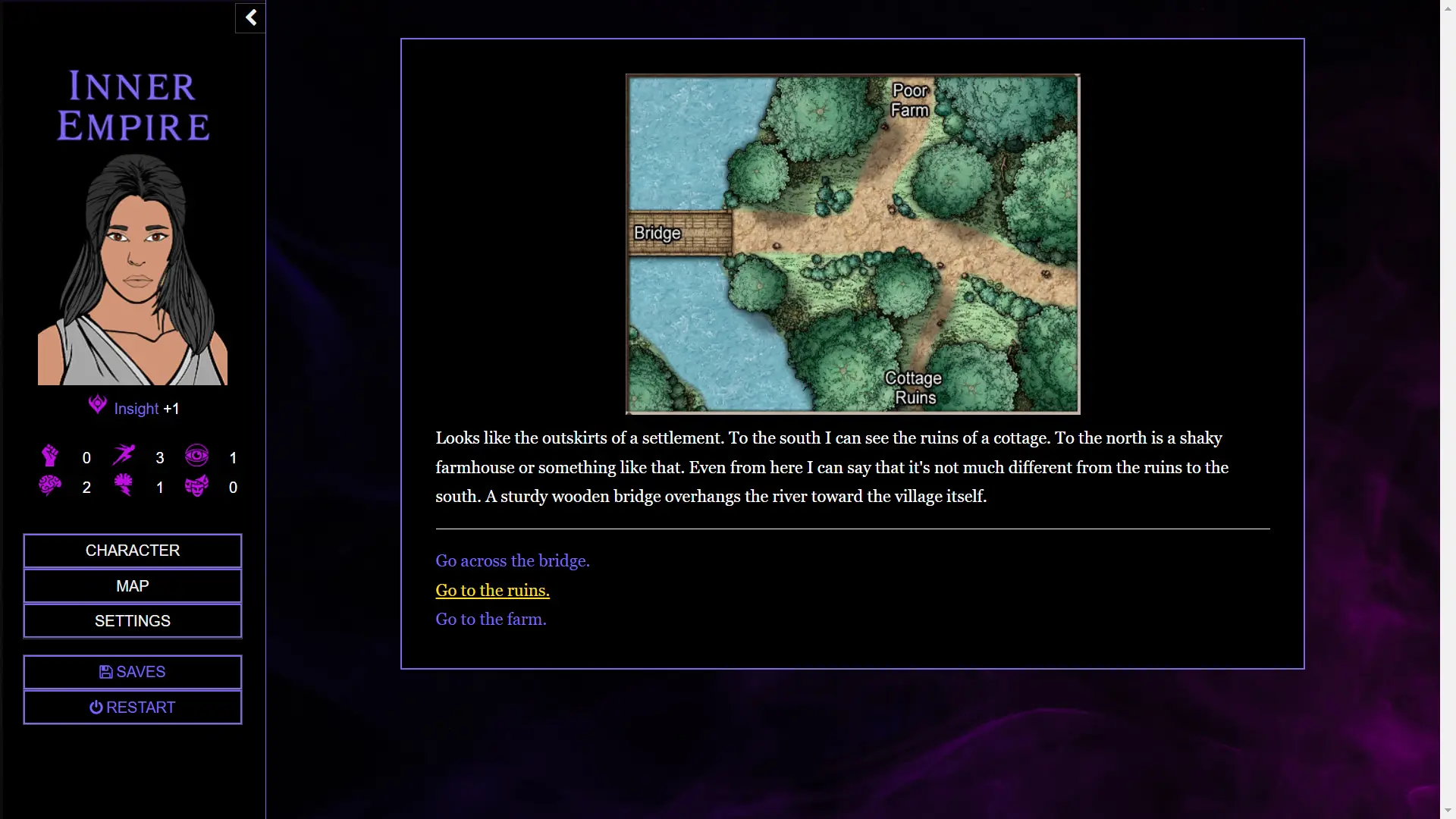 Inner Empire gameplay screenshot 4 (HTML adult game) by Defiant Explorer – free download