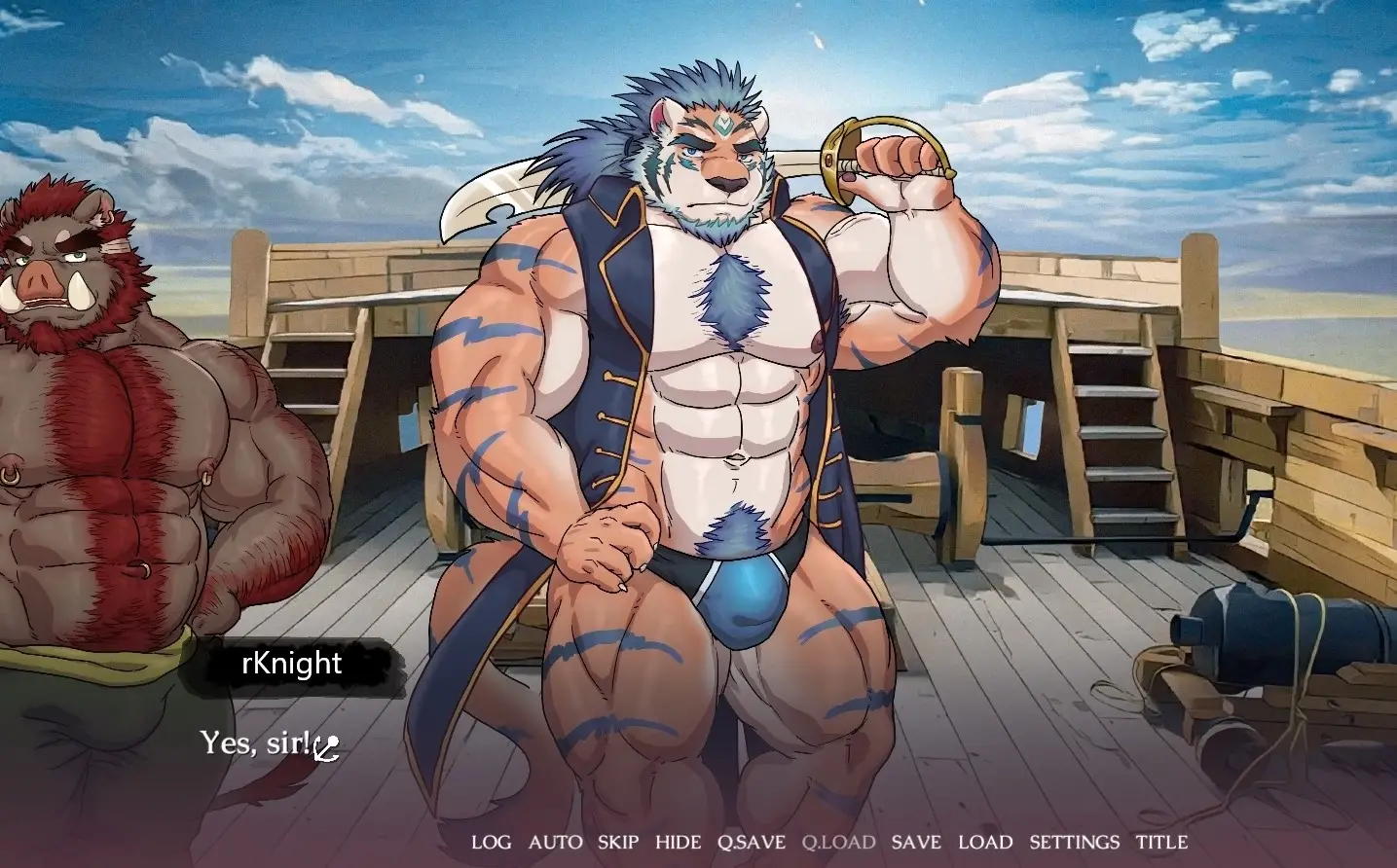My Pirate Husbandos gameplay screenshot 3 (Unity adult game) by Nonohomo Circle – free download