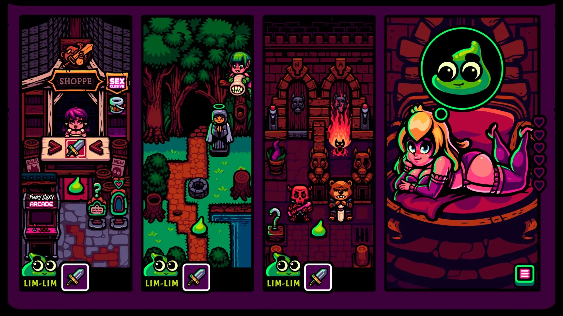 Smutty Scrolls gameplay screenshot 3 (Others adult game) by Team Tailnut – free download