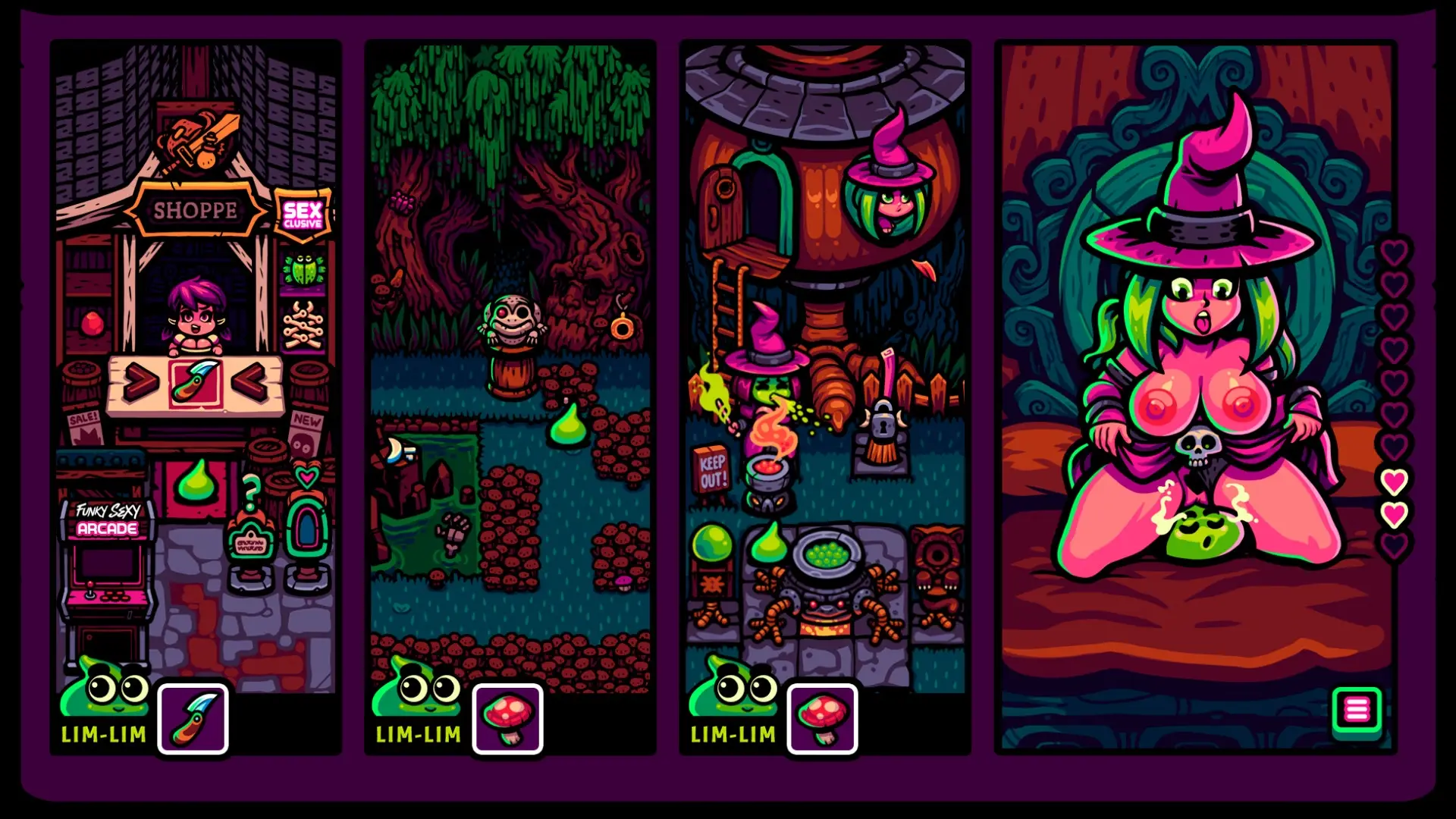 Smutty Scrolls gameplay screenshot 7 (Others adult game) by Team Tailnut – free download