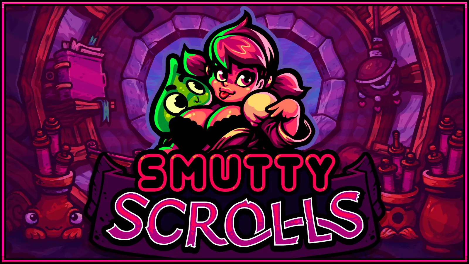 Smutty Scrolls cover 1.0 – Others adult game by Team Tailnut free download