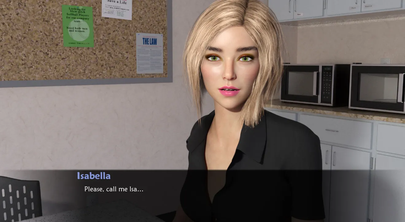 Your Place – Chapter 2 gameplay screenshot 1 (Ren'Py adult game) by ColeWallace92 – free download