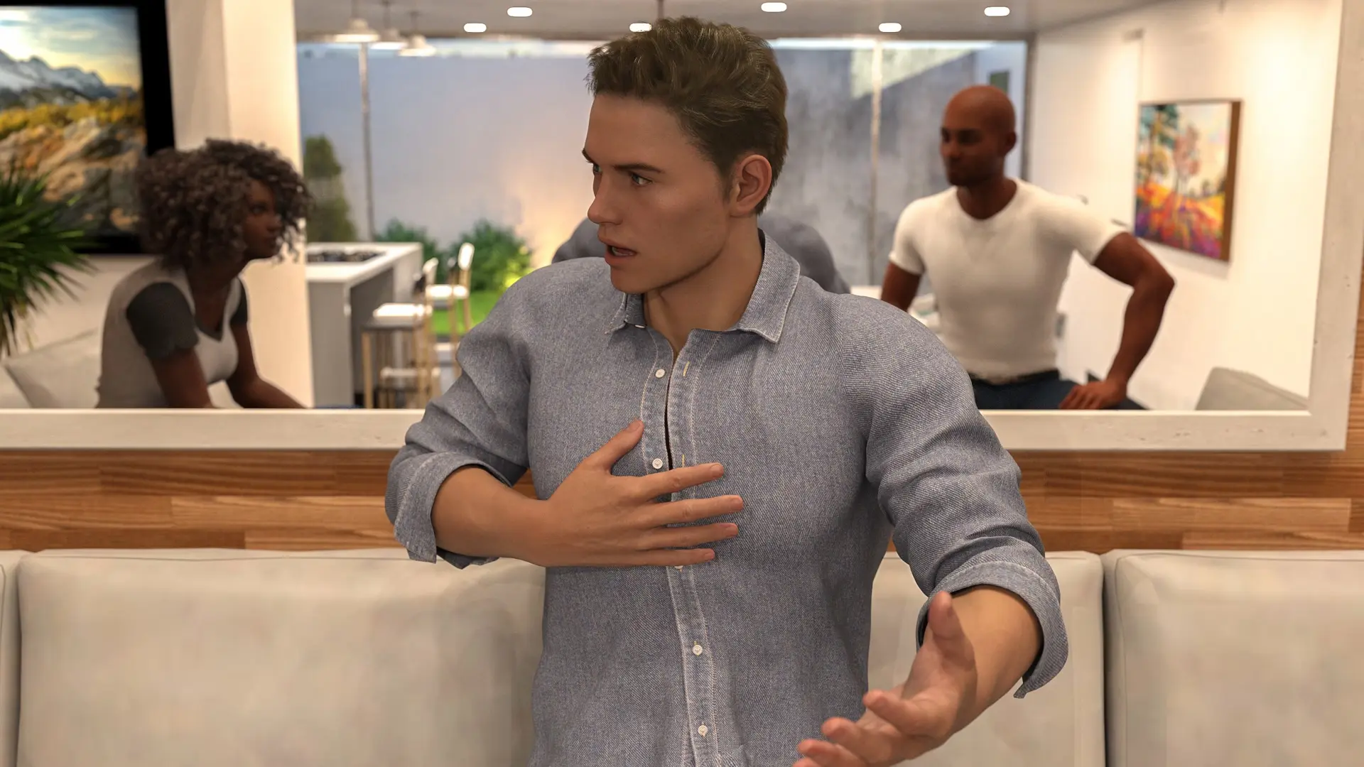 Leaving DNA gameplay screenshot 14 (Ren'Py adult game) by Impious Monk – free download