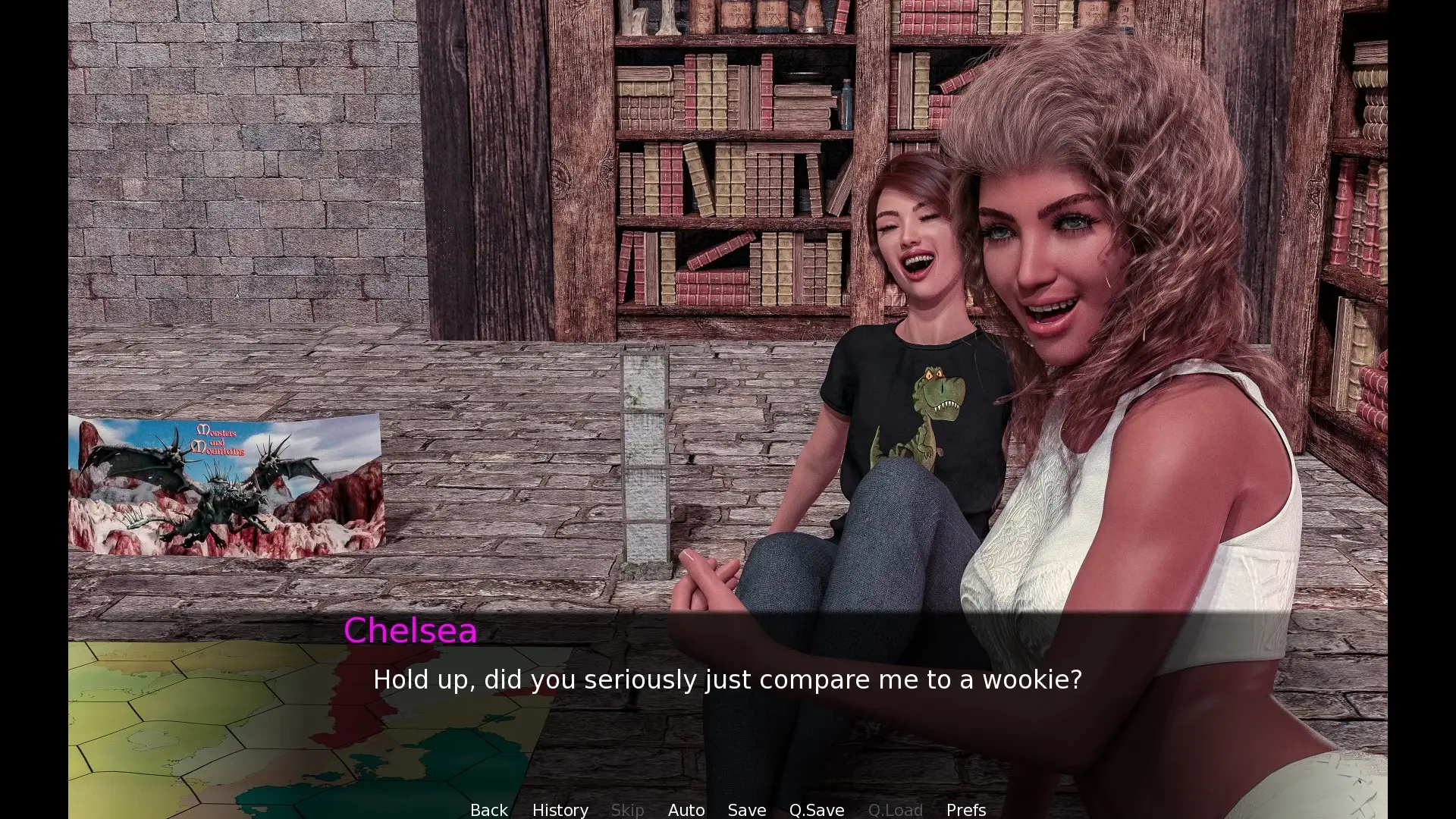 New Earth Saga of the New Gods gameplay screenshot 4 (Ren'Py adult game) by FPCGameSoftware – free download