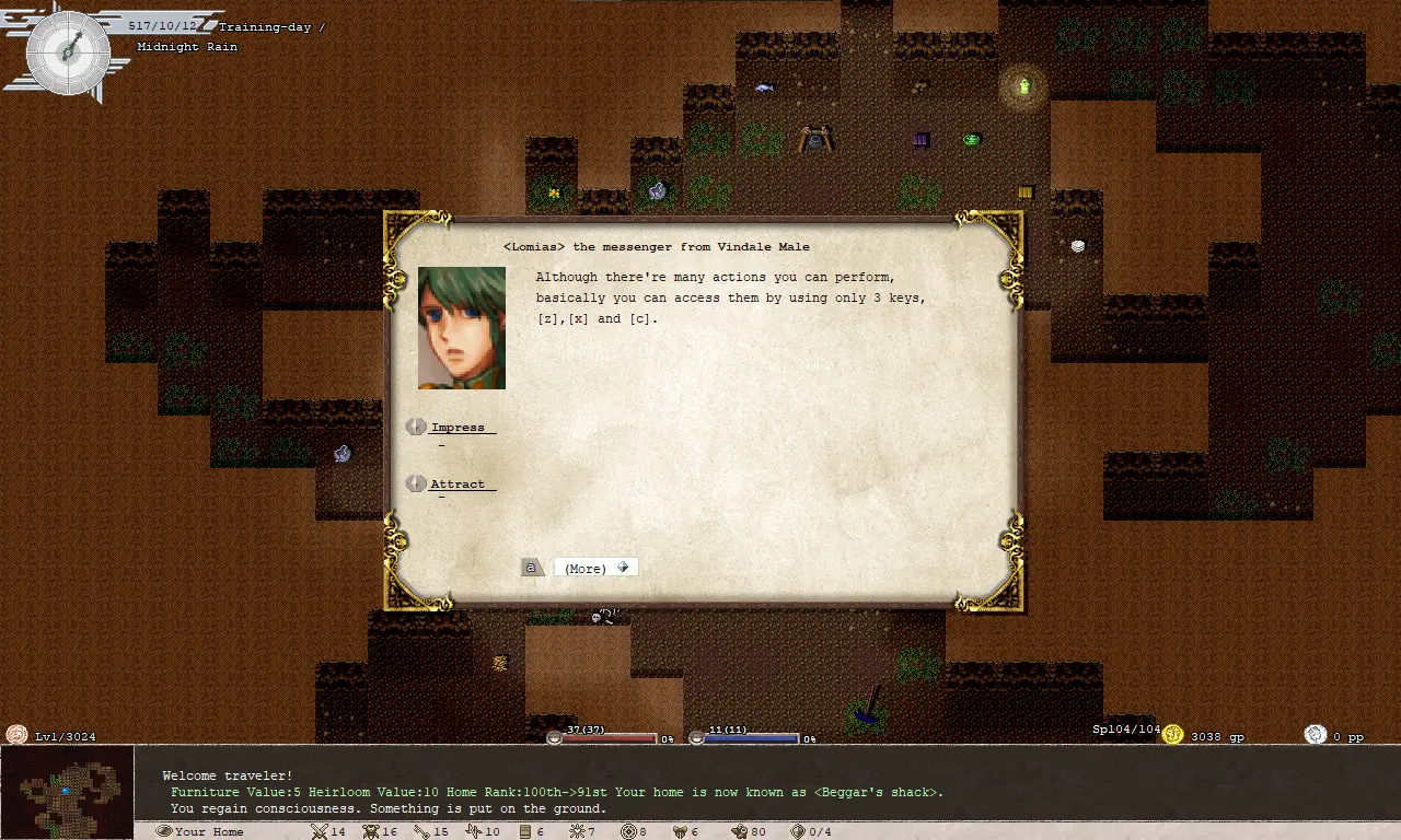 Elona+ gameplay screenshot 6 (Others adult game) by Ano犬 – free download