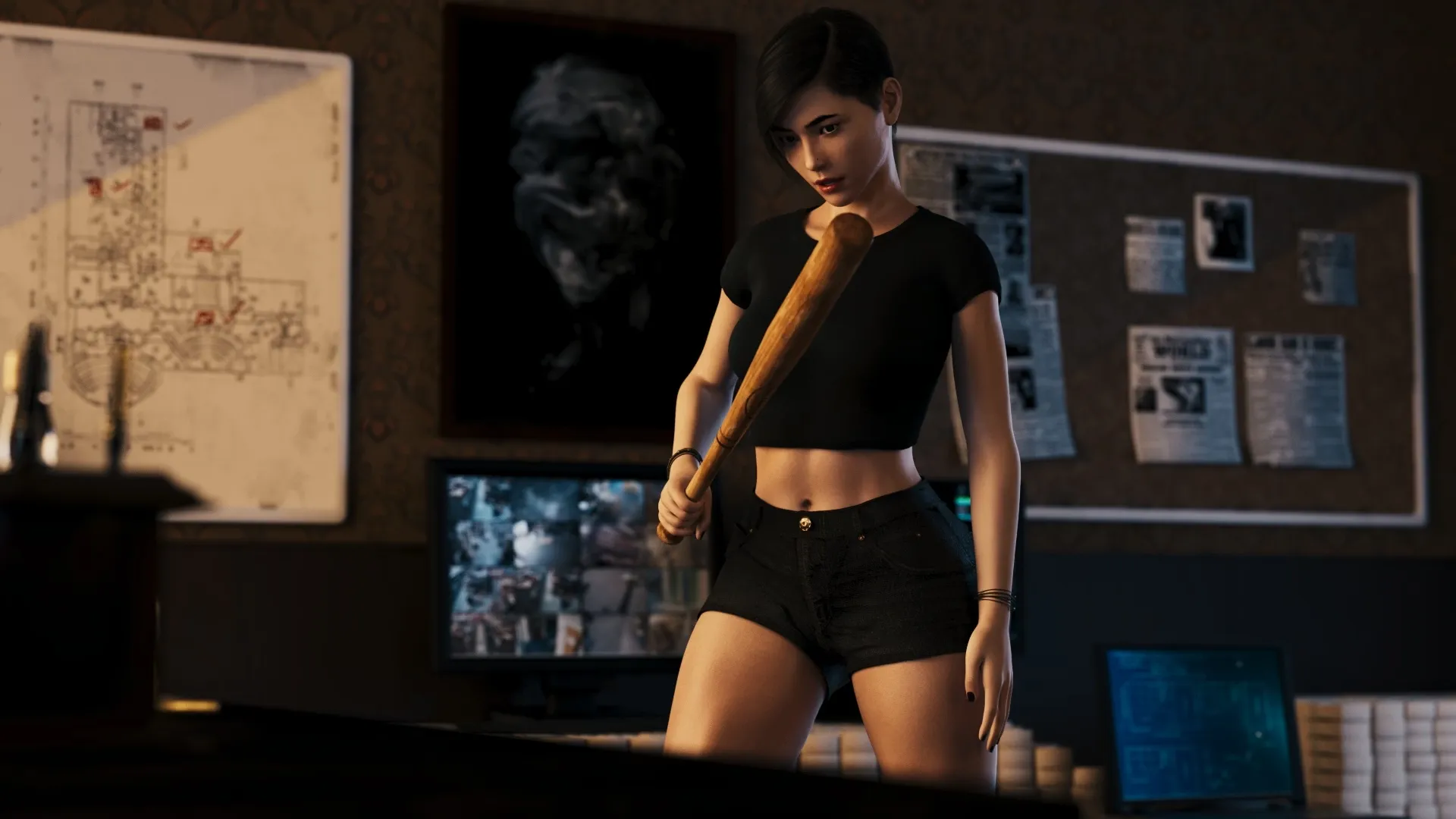 Cybernetic Seduction gameplay screenshot 17 (Ren'Py adult game) by 1Thousand – free download