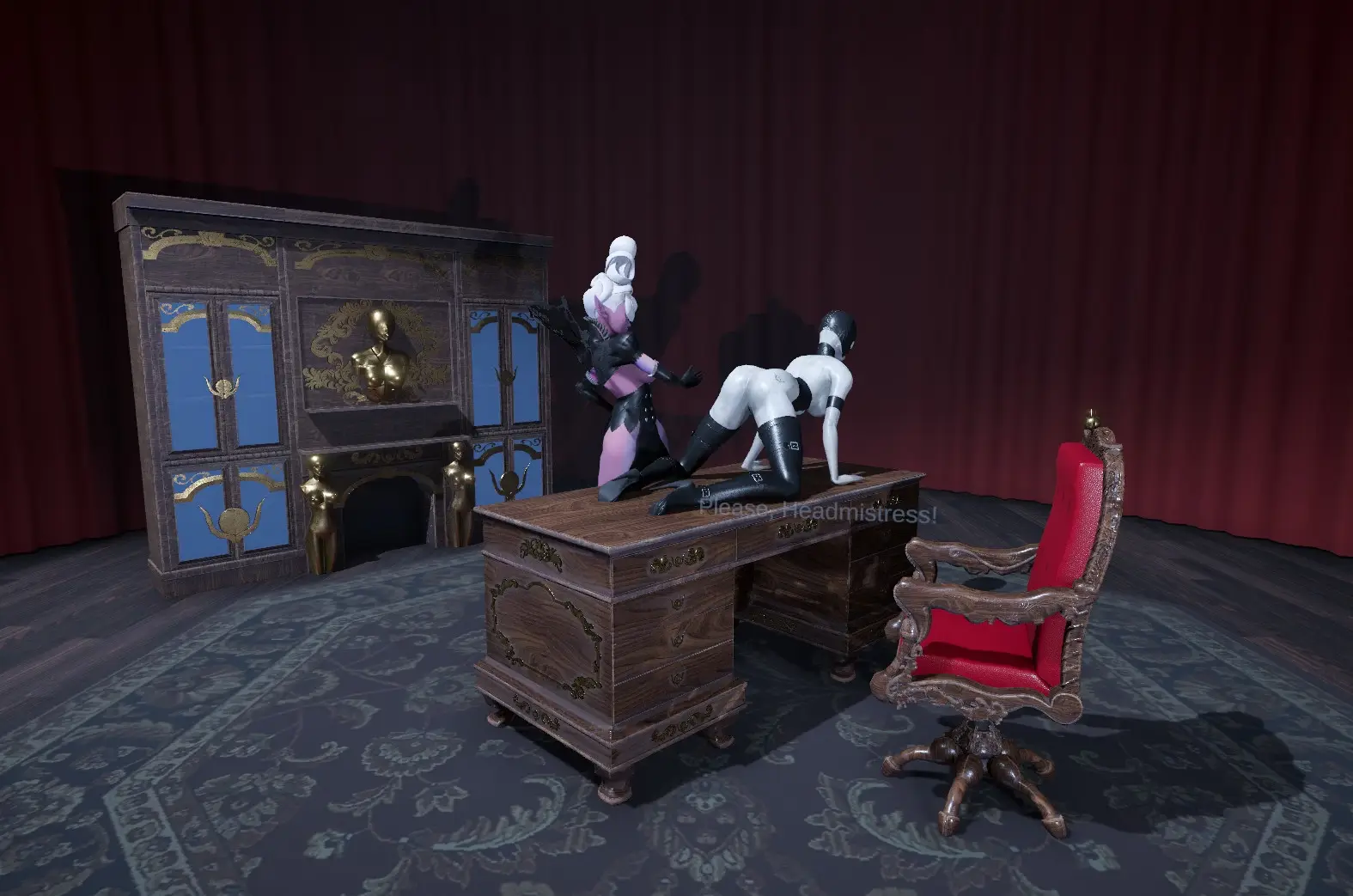 Dominatrix Simulator: Threshold gameplay screenshot 9 (Unity adult game) by Deviant Tech – free download