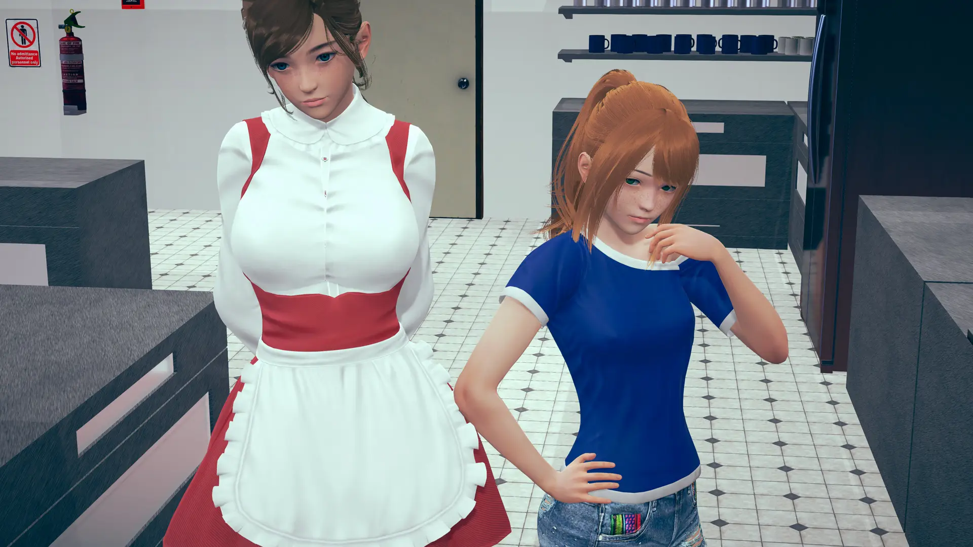 Cosy Cafe gameplay screenshot 10 (Ren'Py adult game) by Cosy Creator – free download