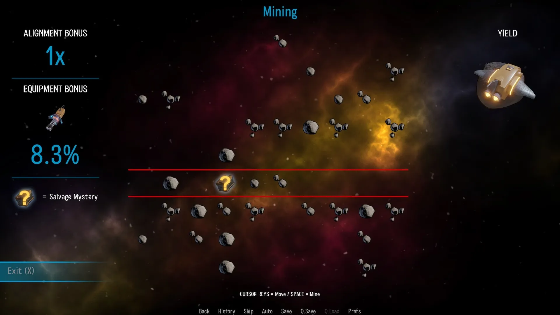 Space Journey X gameplay screenshot 3 (Ren'Py adult game) by y.v. – free download