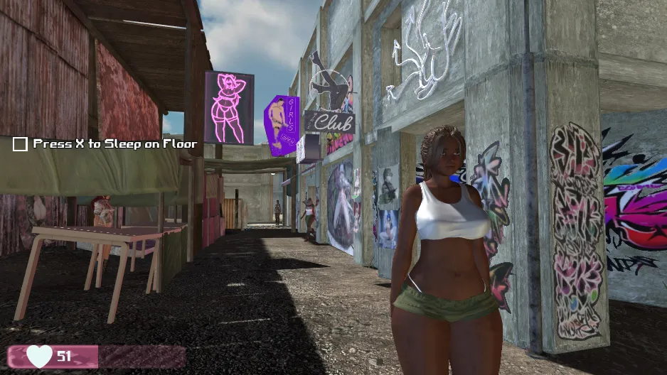 Bitch Land gameplay screenshot 3 (Unity adult game) by Breakfast5 – free download