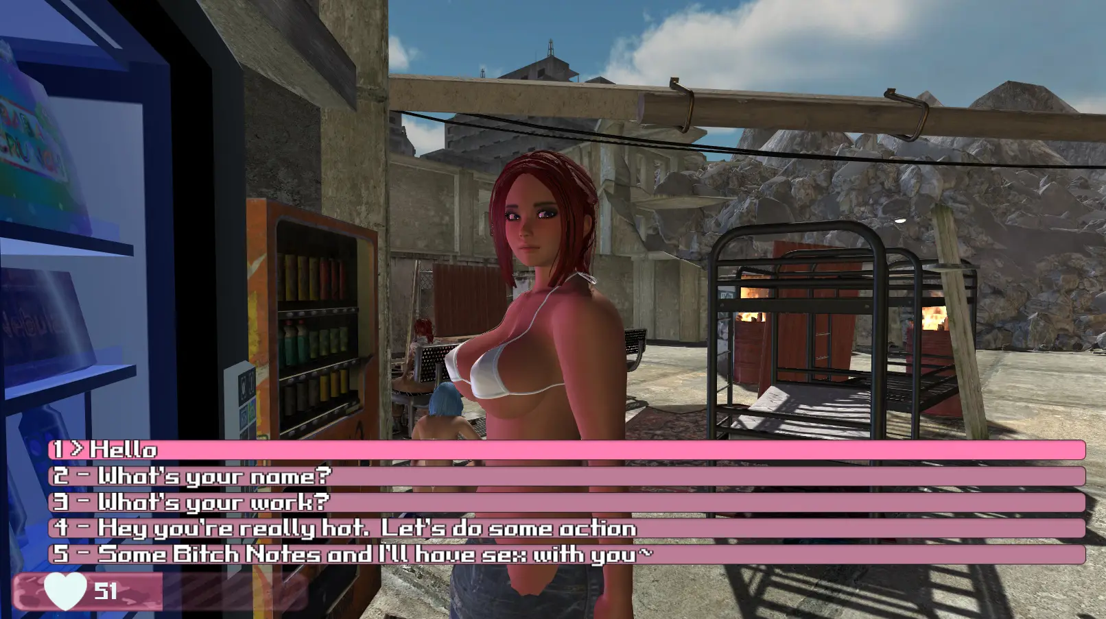 Bitch Land gameplay screenshot 5 (Unity adult game) by Breakfast5 – free download