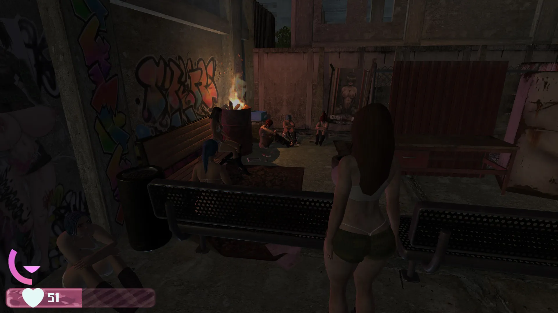 Bitch Land gameplay screenshot 11 (Unity adult game) by Breakfast5 – free download
