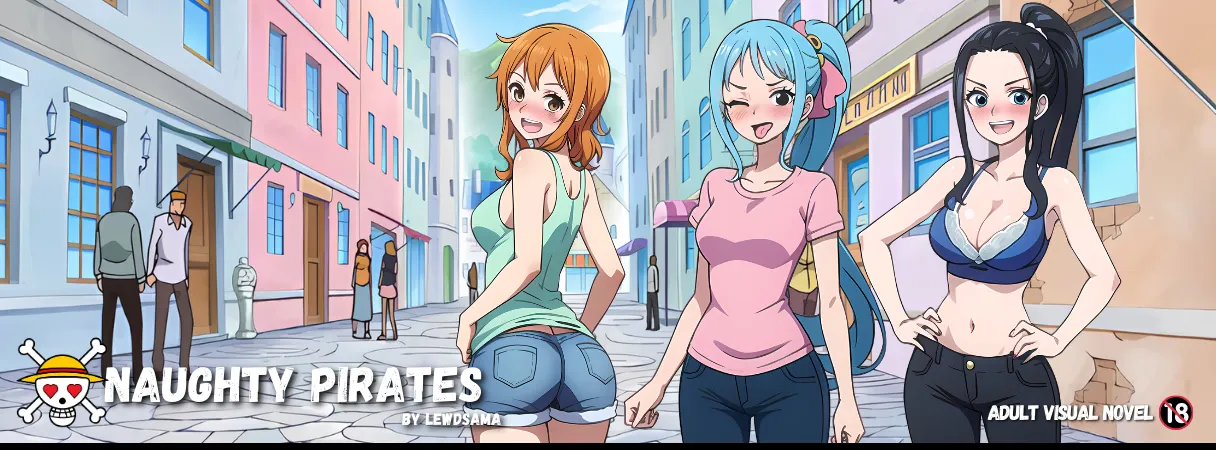 Naughty Pirates gameplay screenshot 1 (Ren'Py adult game) by Roger – free download