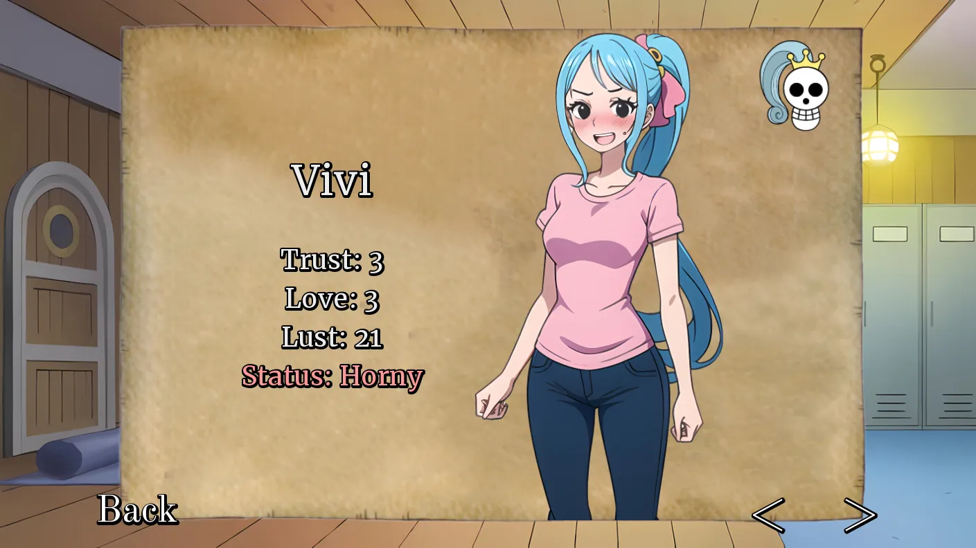 Naughty Pirates gameplay screenshot 5 (Ren'Py adult game) by Roger – free download